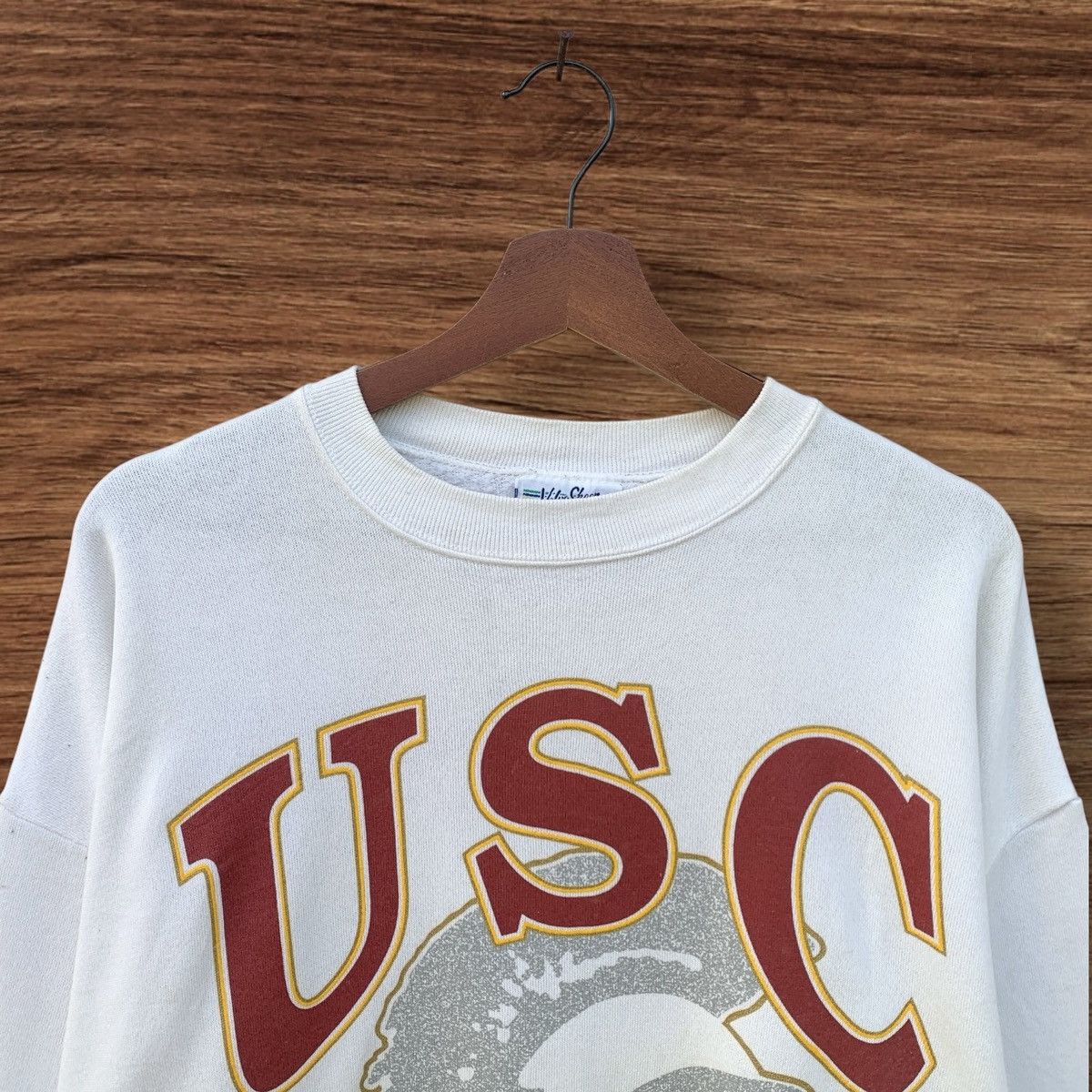 Velva Sheen VINTAGE 90S VELVA SHEEN USC TROJANS CREWNECK UNIVERSITY Size US XL / EU 56 / 4 - 3 Thumbnail