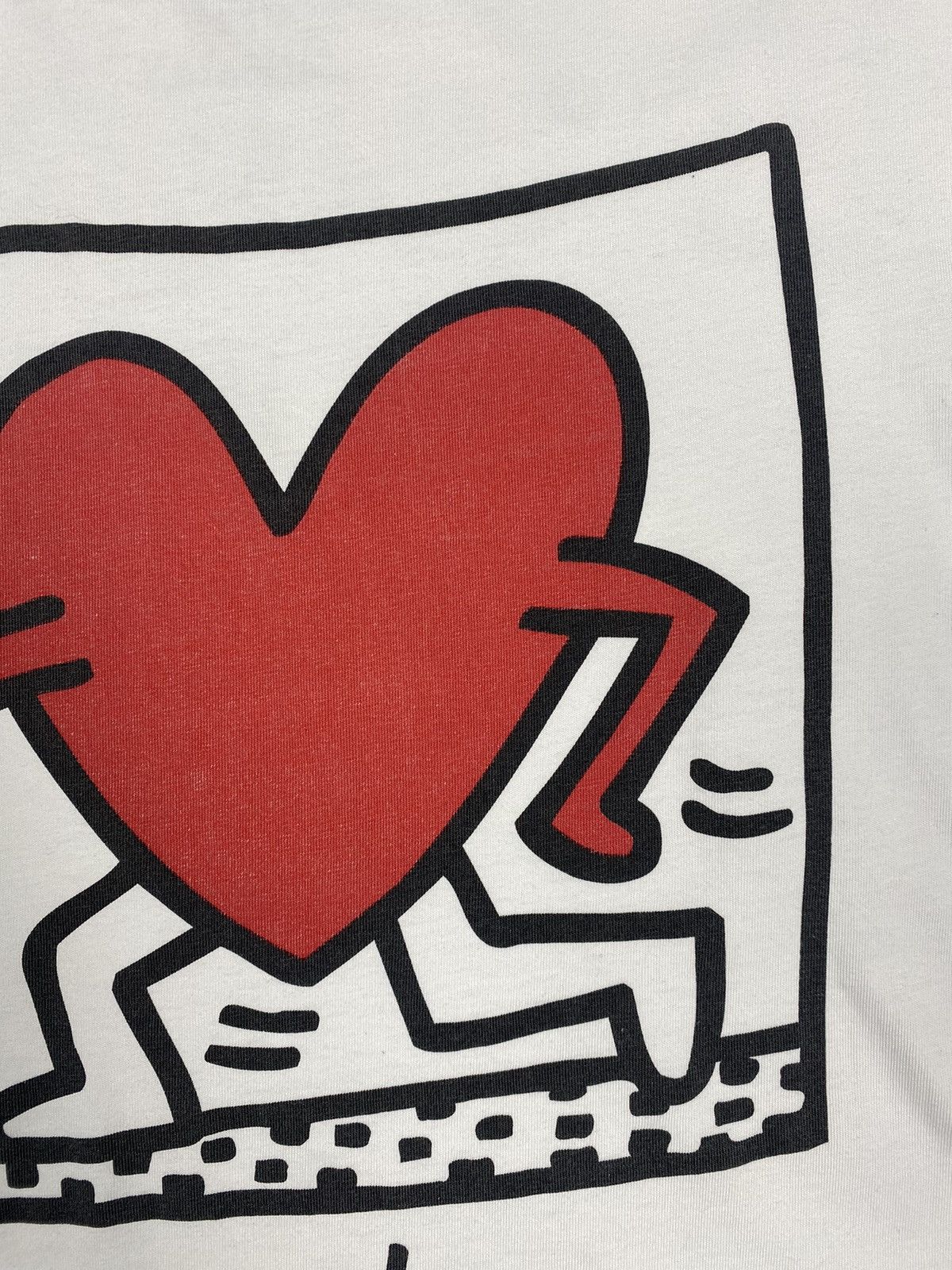 Vintage Vintage Vintage 90s Keith Haring Art Tee Size US XS / EU 42 / 0 - 8 Thumbnail