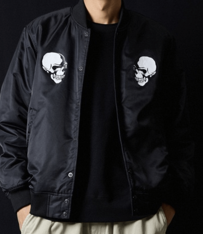 Number (N)ine number nine NYLON PRINTED STADIUM JACKET Size US L / EU 52-54 / 3 - 4 Thumbnail