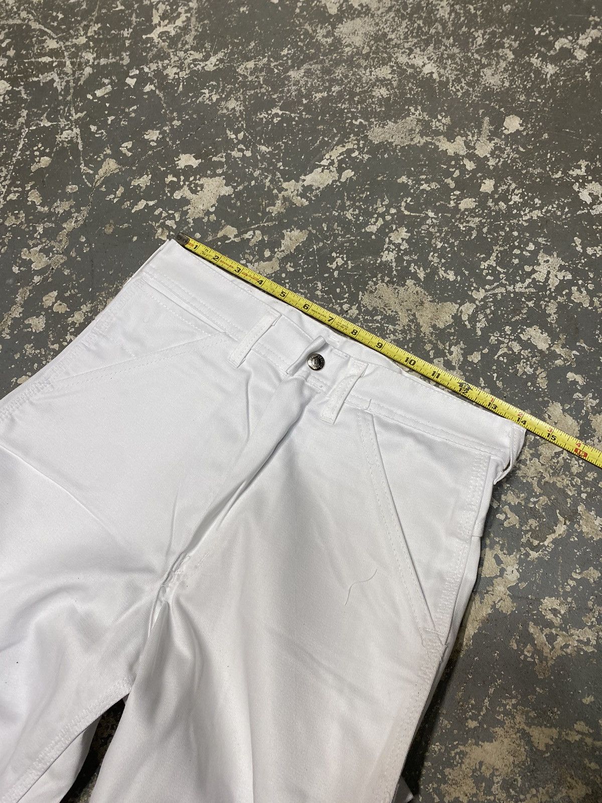 Carhartt × Vintage Vintage Stone Cutter Carpenter Painter Pants White Baggy New Size US 29 - 12 Thumbnail
