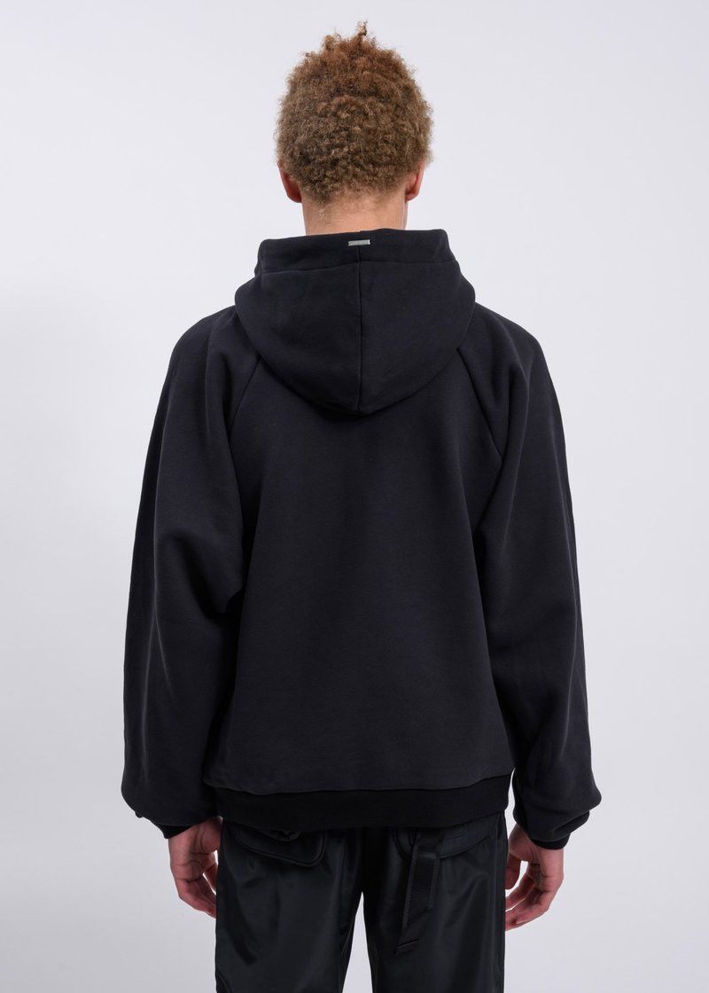 Heliot Emil o1mle0125 Raglan Hoodie in Black Size US XS / EU 42 / 0 - 3 Thumbnail