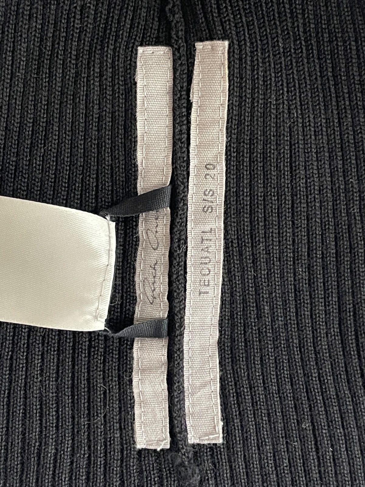 Rick Owens SS20 Tecuatl Light Wool Beanie Size ONE SIZE - 6 Thumbnail