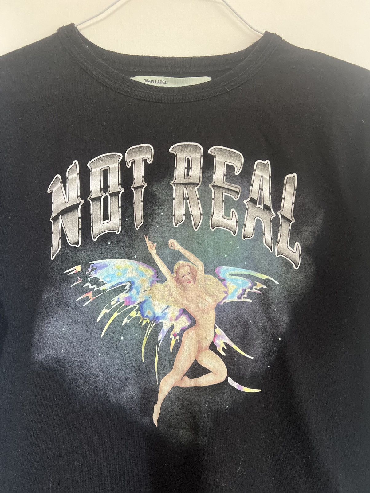 Off White “NOT REAL” 17FW TEE