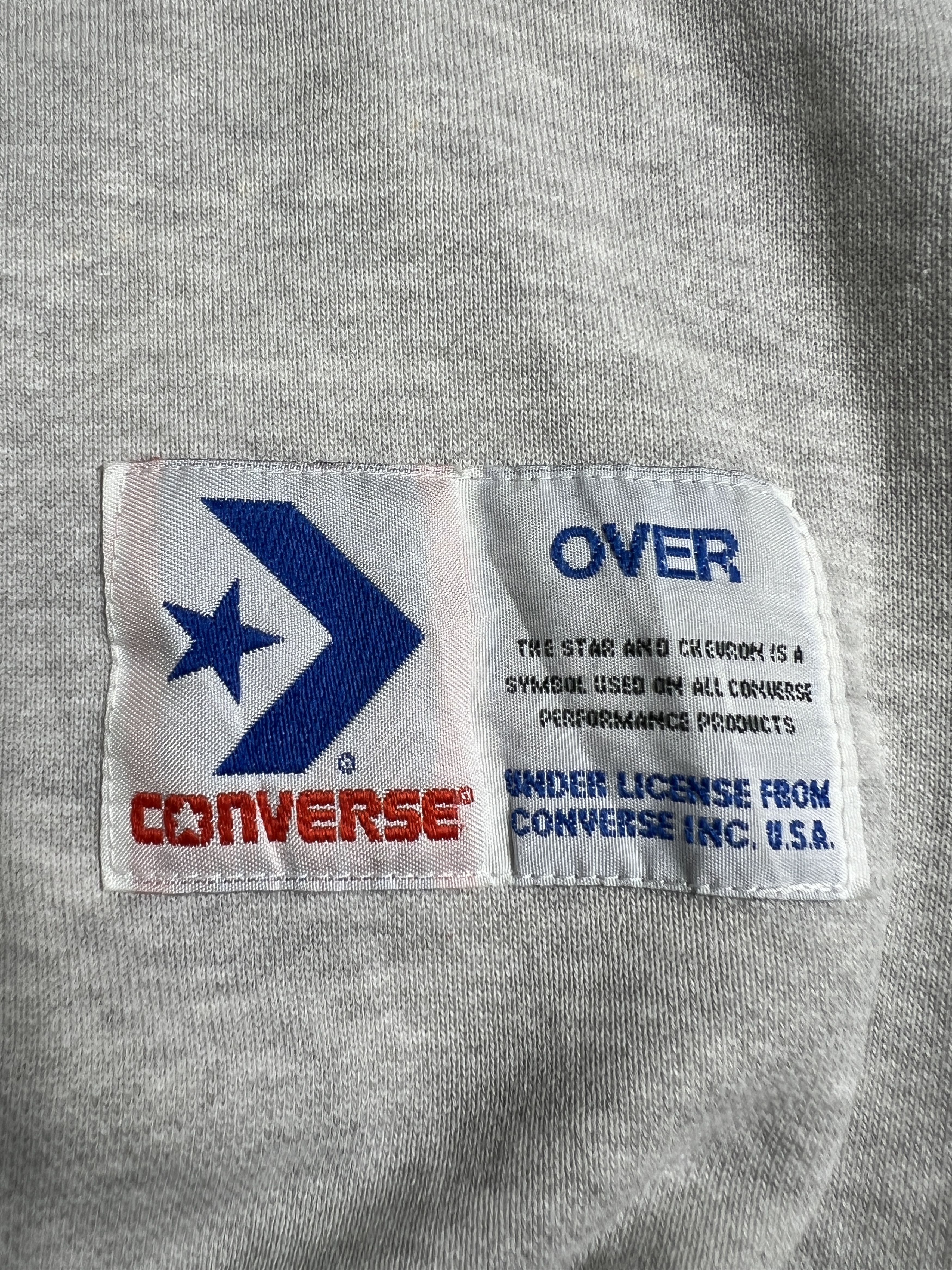 Converse Vintage Converse One Star Big Logo Sweatshirt JKA242 Size US L / EU 52-54 / 3 - 6 Thumbnail
