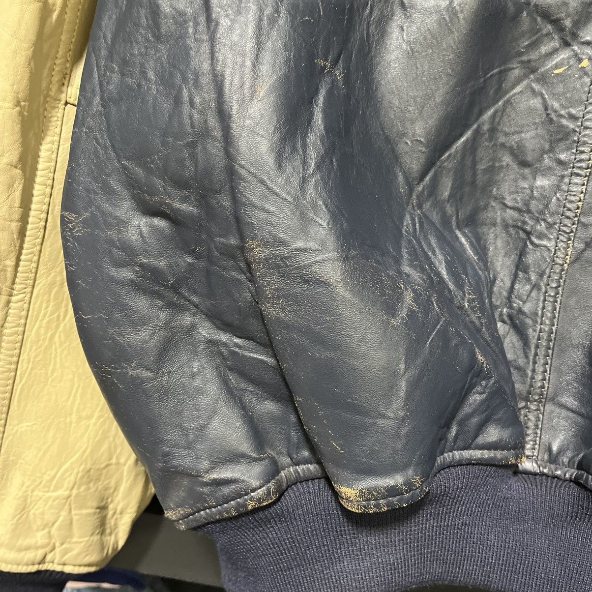 Planet Hollywood Vintage 90s Planet Hollywood California Leather Jacket XL Size US XL / EU 56 / 4 - 15 Thumbnail
