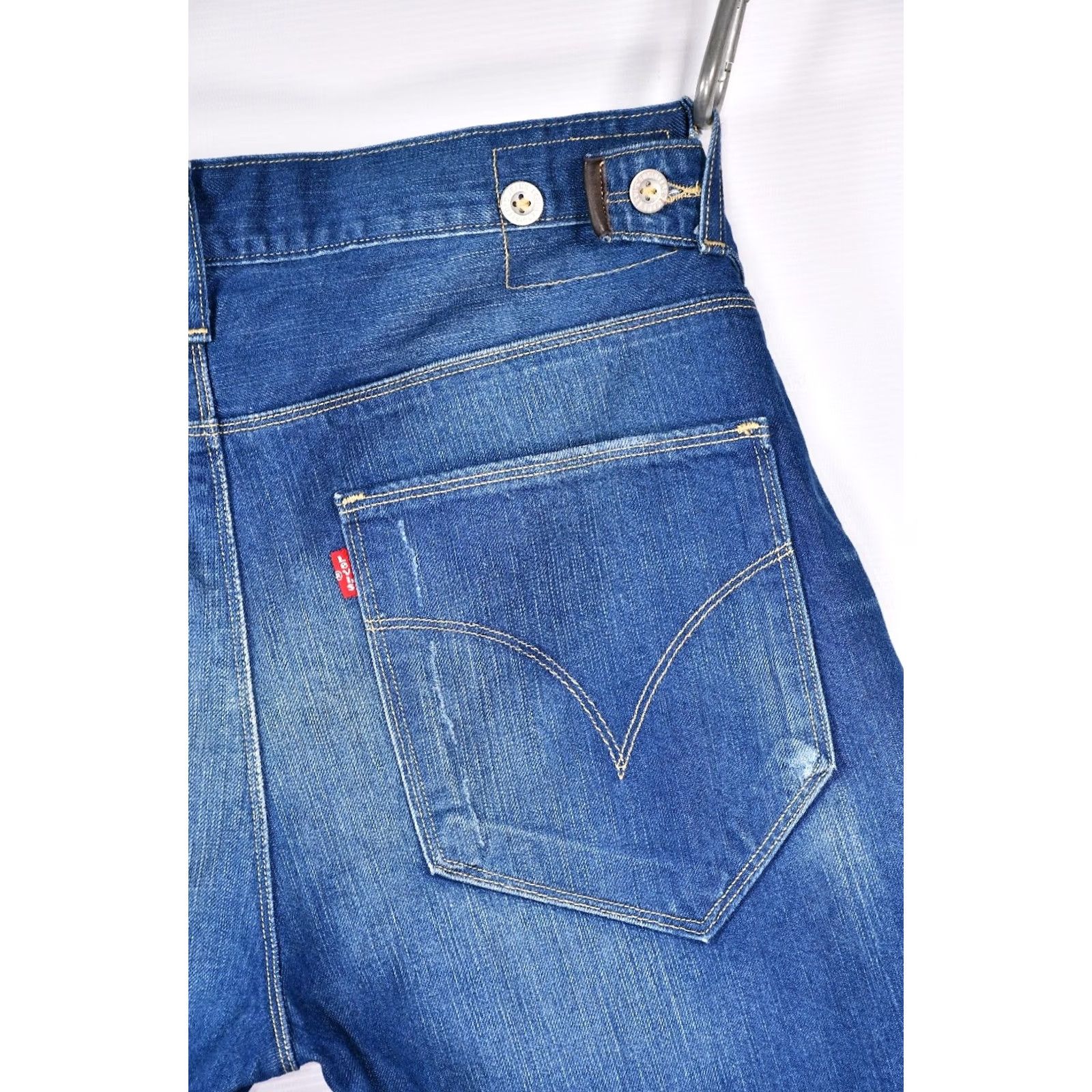Levi's Levi's Engineered Blue Denim Shorts Jeans M Men Regular Cotton Size US 31 - 7 Thumbnail