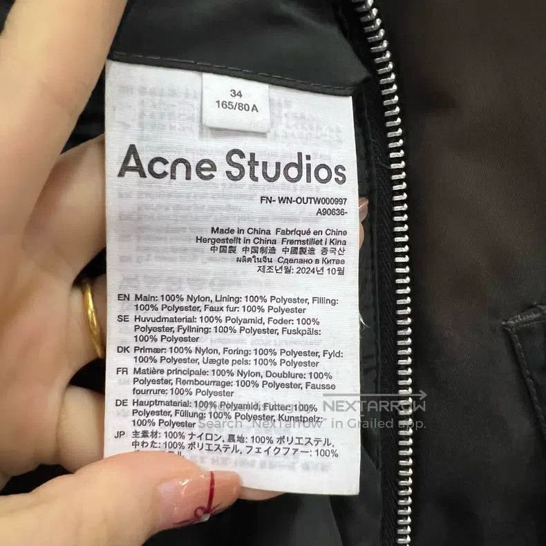 Acne Studios Acne Studios 25 Vintage Gradient Bahn Jacket Size XXS / US 00 / IT 34 - 4 Thumbnail