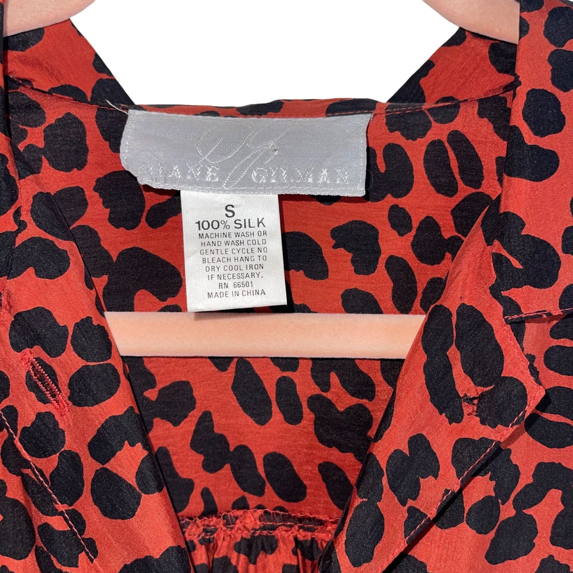 Other Diane Gilman Womens Nightshirt Size Small Red Size S / US 4 / IT 40 - 3 Thumbnail