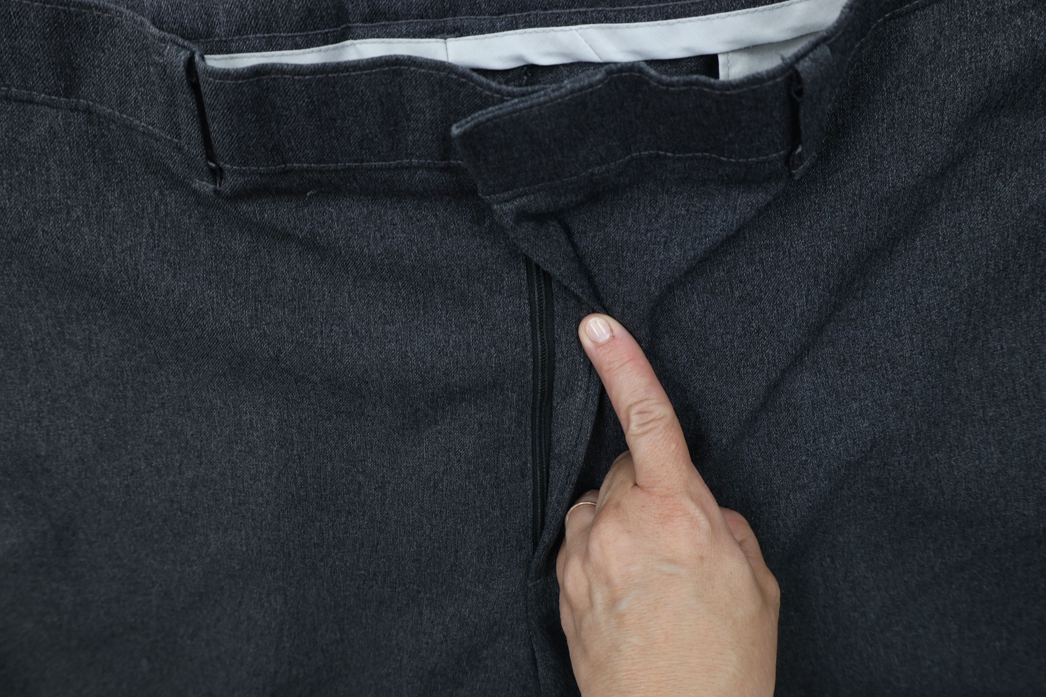Levi's Vintage 70s Levis Wide Leg Bell Bottoms Chino Pants Gray USA Size US 38 / EU 54 - 6 Thumbnail