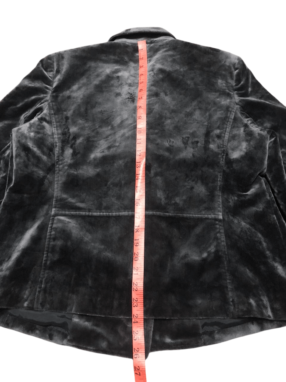 Christian Aujard Liberte Velvet Double Breasted Coat Jacket
