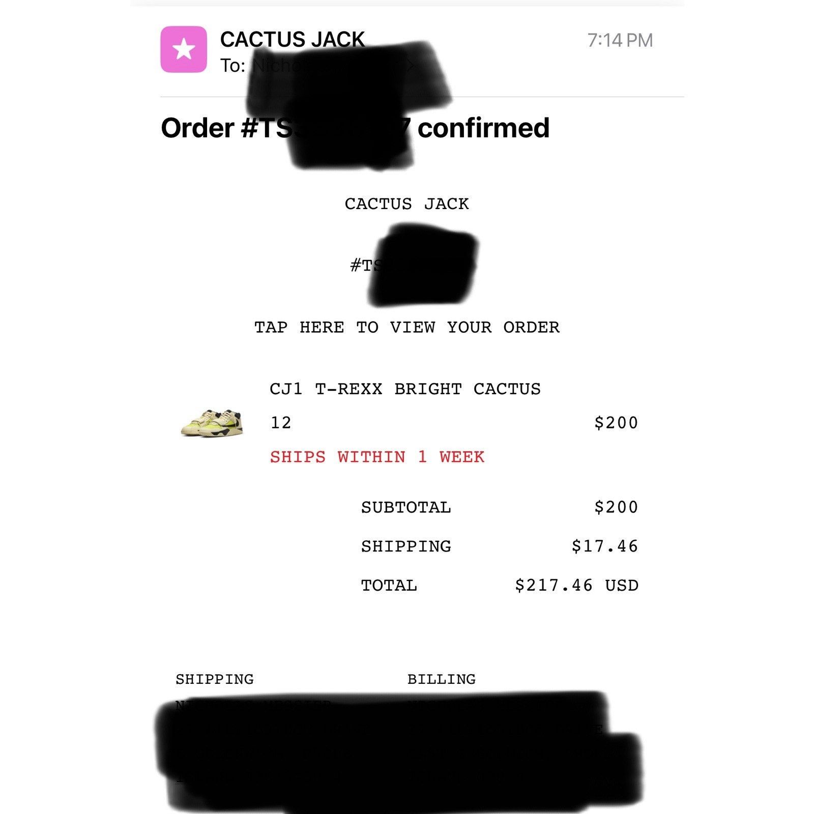 Jordan Brand × Nike × Travis Scott Air Jordan Jumpman Jack TR Travis Scott Bright Cactus Sz 12 Size US 12 / EU 45 - 8 Thumbnail