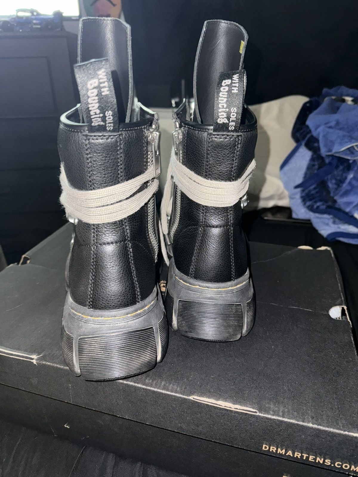 Dr. Martens × Rick Owens Dr. Martens X Rick Owens 1460 DMX Size US 13 / EU 46 - 3 Thumbnail