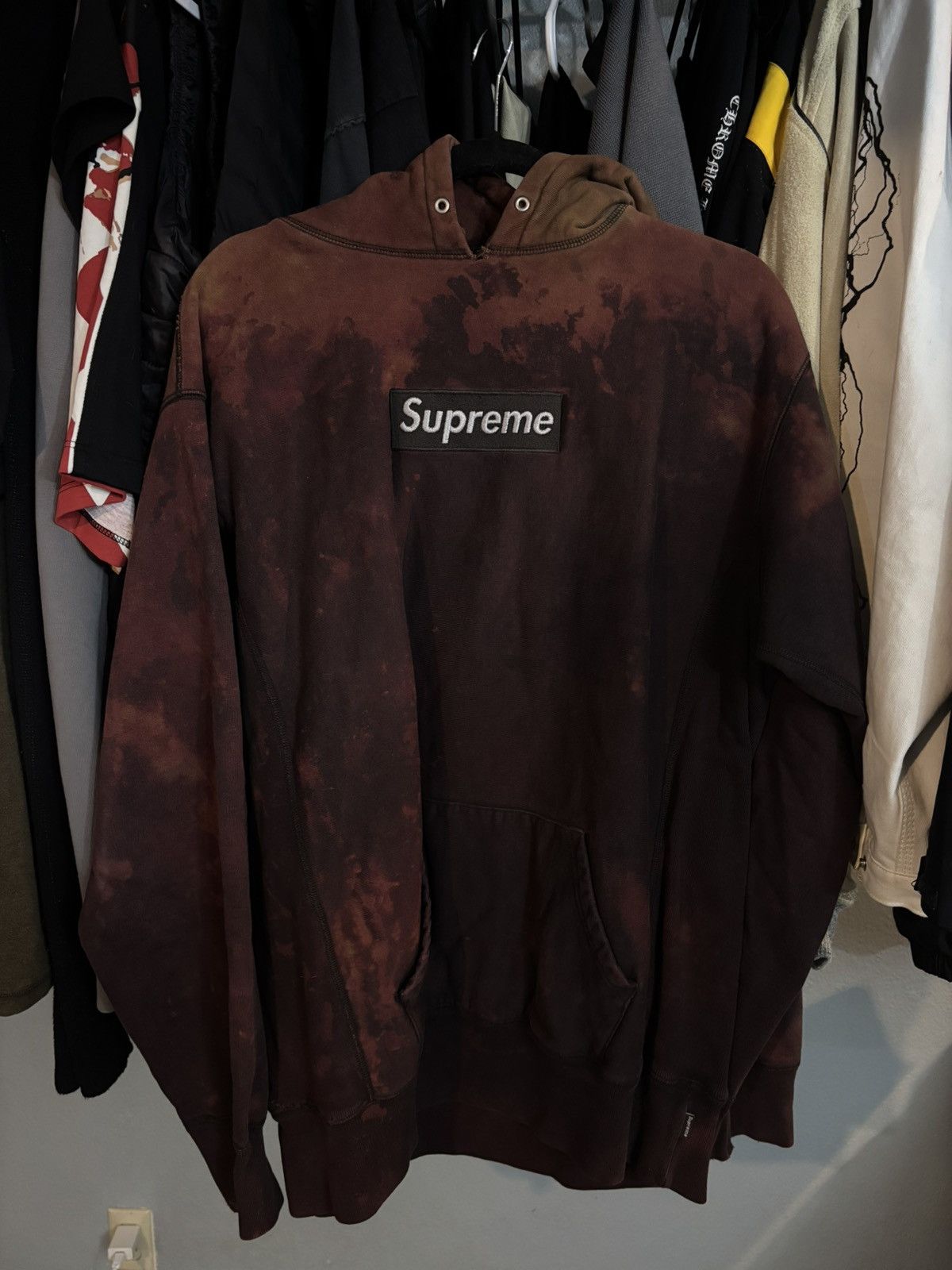 Supreme Supreme Box Logo 03’ Acid Washed Brown Size US XL / EU 56 / 4 - 1 Thumbnail