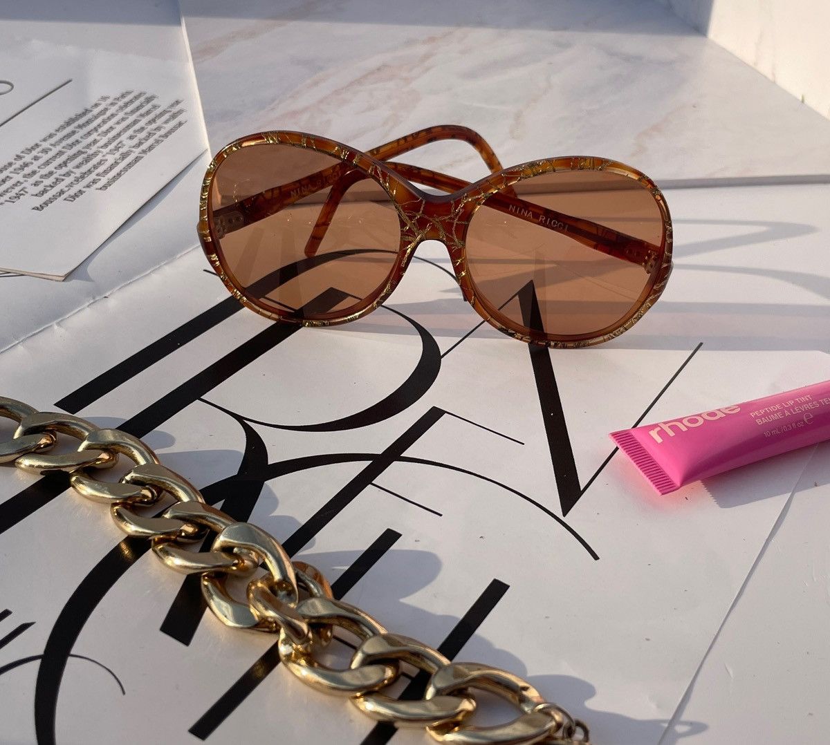 Nina Ricci Nina Richi vintage sunglasses Size ONE SIZE - 10 Thumbnail
