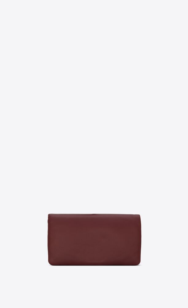 Saint Laurent Paris o1b1hav111125 Size: OS / Wallet in Rouge Merlot Size ONE SIZE - 2 Thumbnail