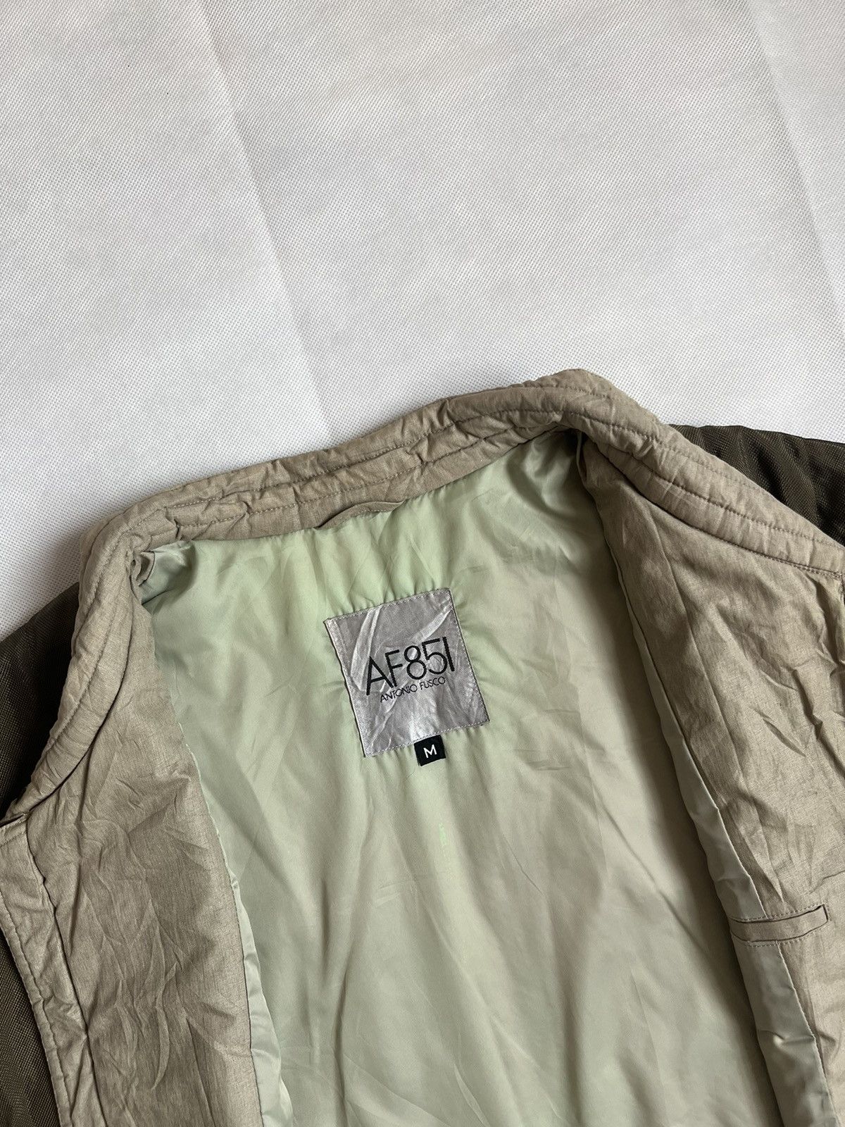 Japanese Brand AF85I Antonio Fusco Japanese Bomber Jacket Size US M / EU 48-50 / 2 - 3 Thumbnail