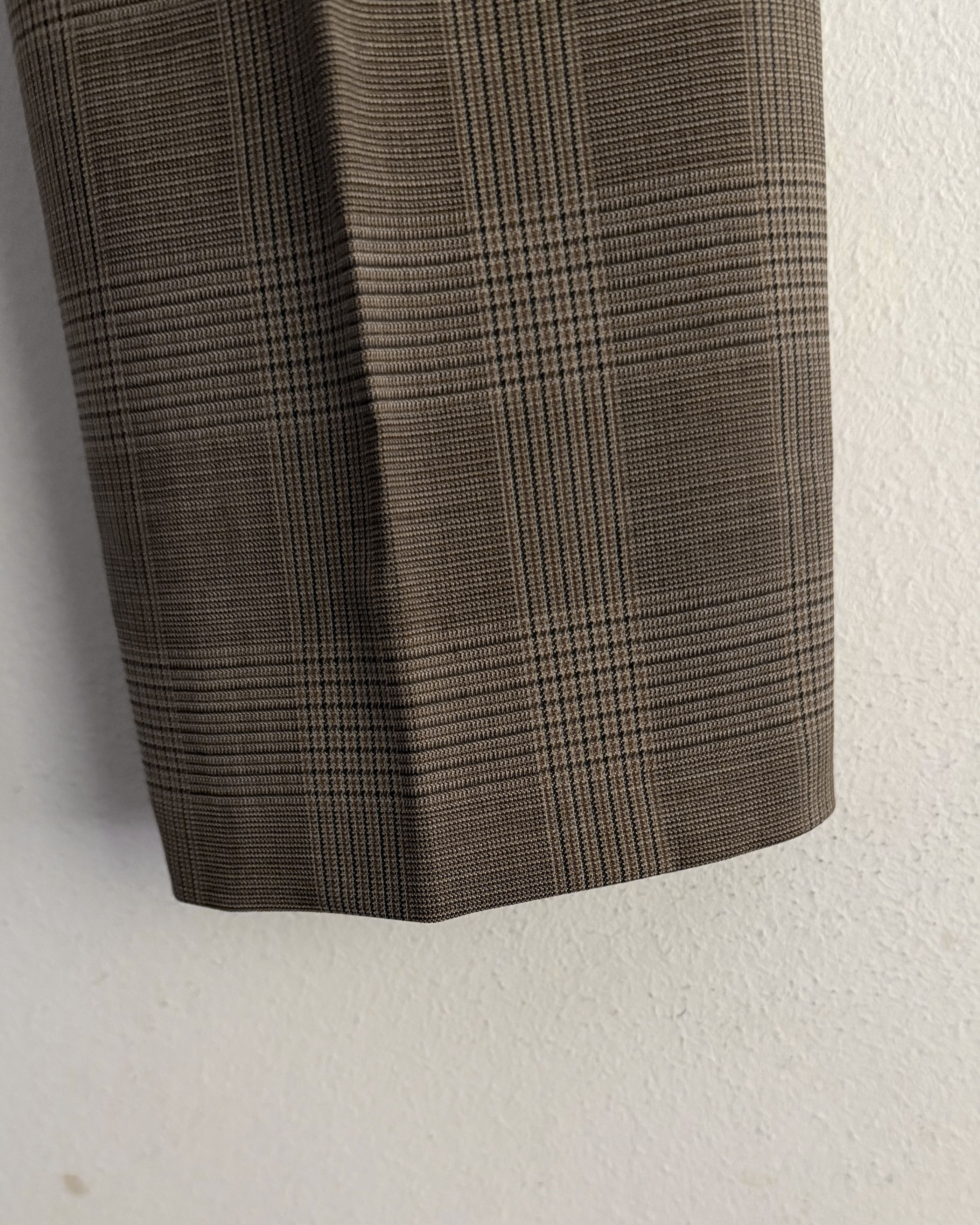 Givenchy Virgin Wool Check Trousers Size US 34 / EU 50 - 9 Thumbnail
