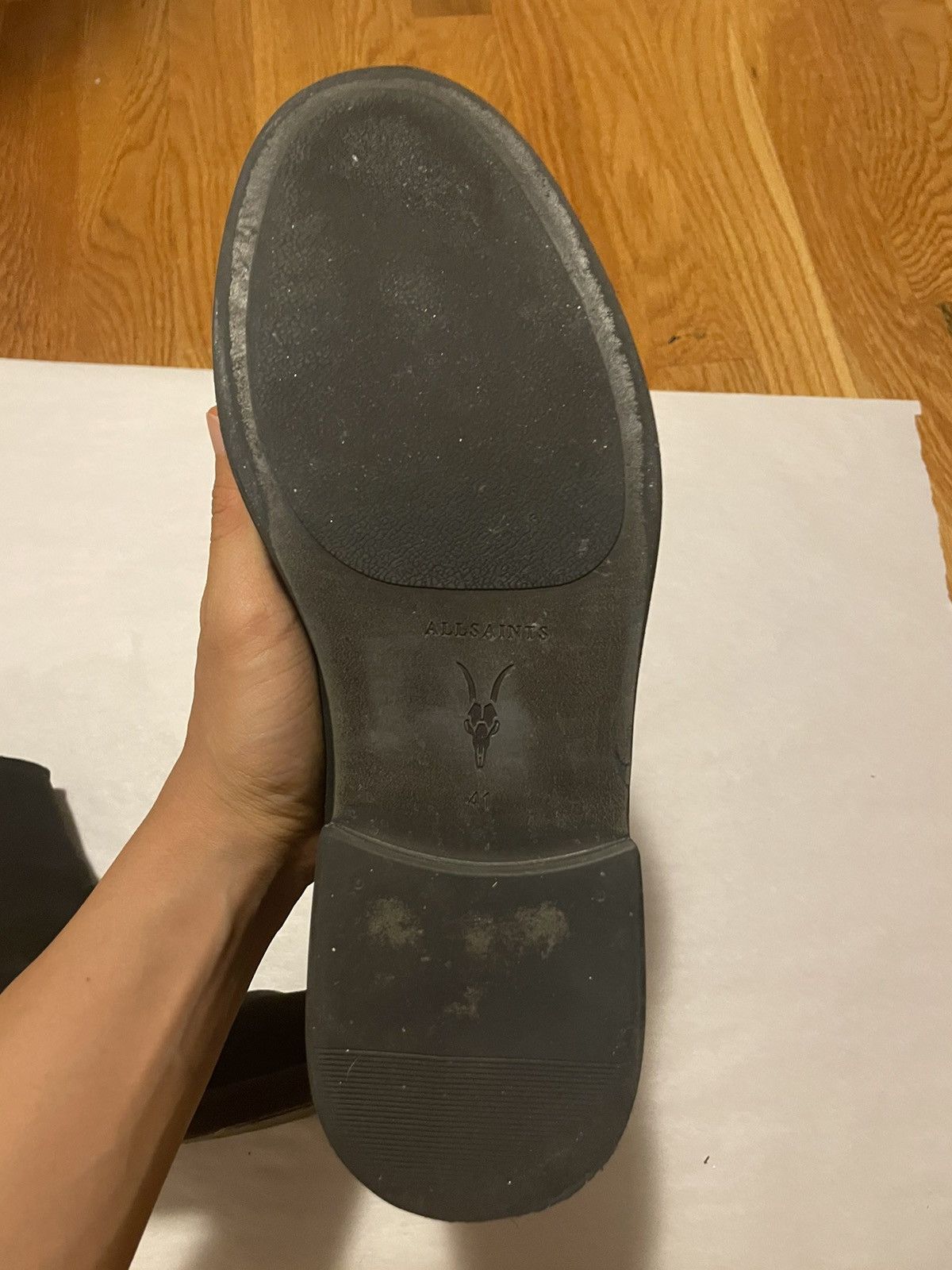Allsaints Allsaints black Chelsea boots Size US 8 / EU 41 - 4 Thumbnail