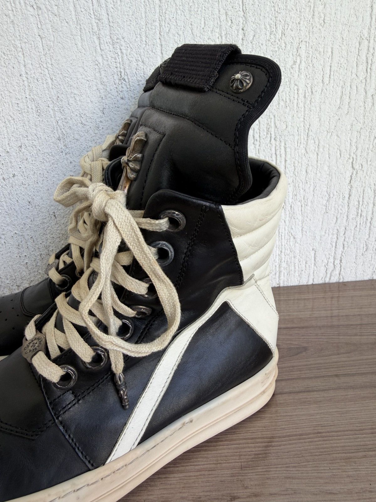 Chrome Hearts × Rick Owens W15 Geobasket Chrome hearts Size US 5.5 / EU 38 - 18 Thumbnail