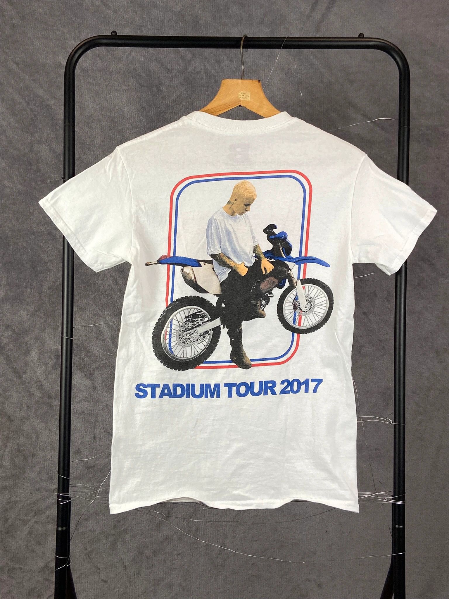 Other Team Bieber White Tee / Clean Tour Merch (S) Size US S / EU 44-46 / 1 - 1 Thumbnail