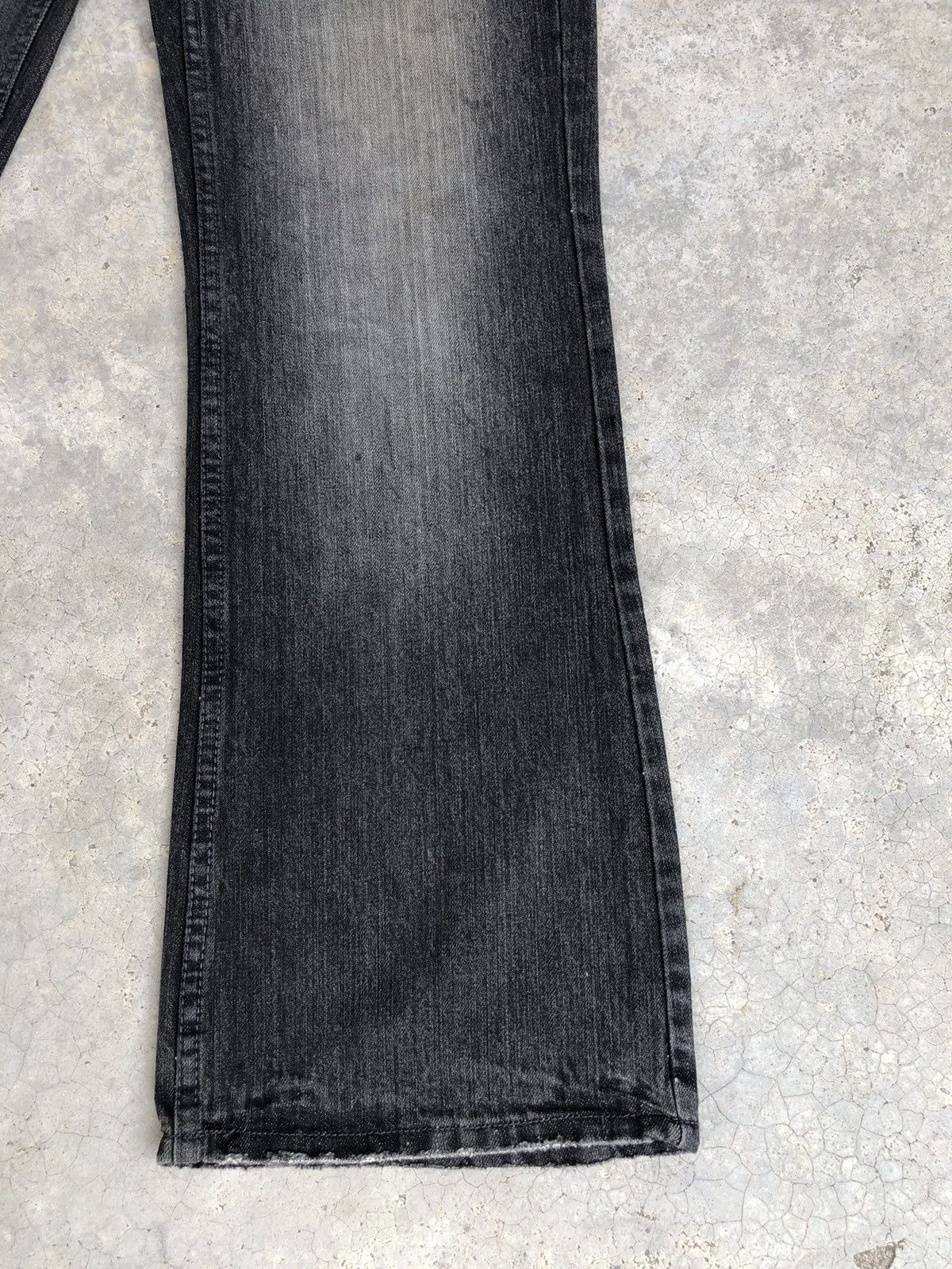 If Six Was Nine Japanese M Flared Jeans Bootcut Distressed Jeans Size US 30 / EU 46 - 7 Thumbnail