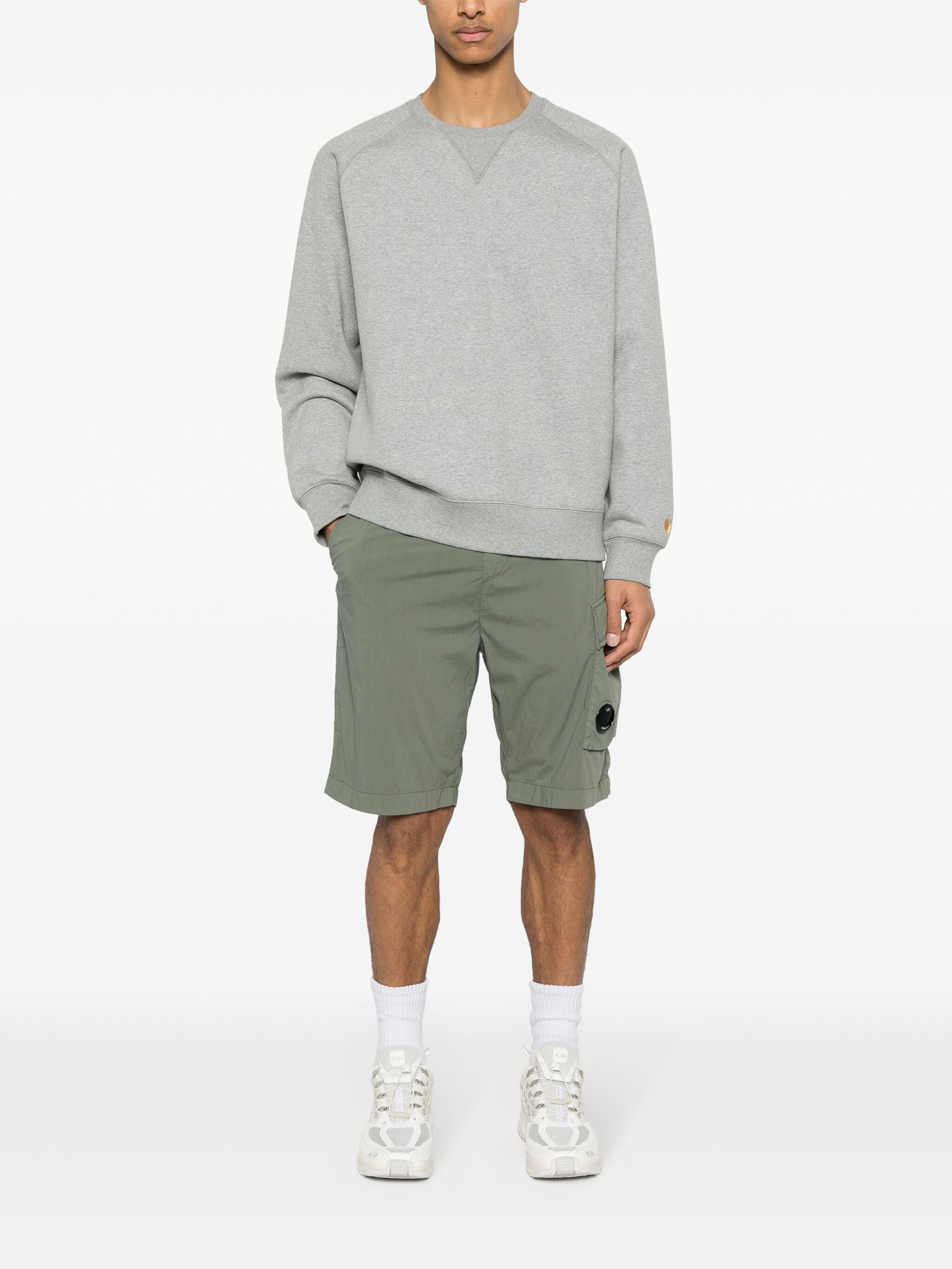 C.P. Company o1y1224 Logo Short in Military Green Size US 28 / EU 44 - 2 Thumbnail
