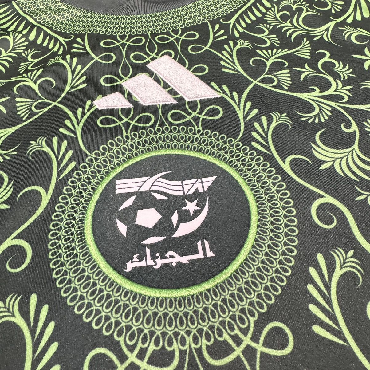 Adidas Algeria 24/25 away shirt #7 Mahrez Size US XL / EU 56 / 4 - 4 Thumbnail