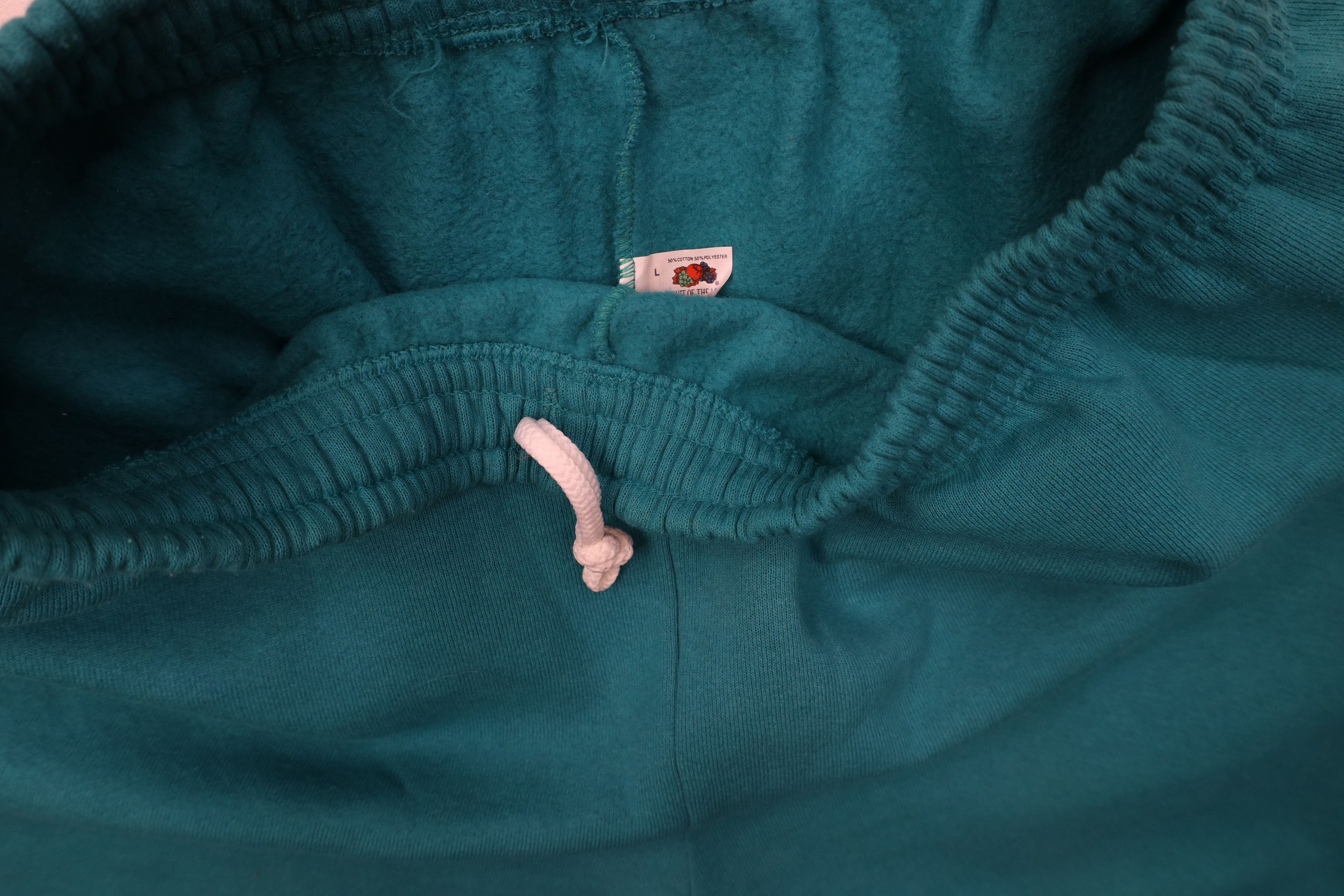 Vintage Vintage 90s Streetwear Sweatpants Joggers Pants Teal USA Size US 36 / EU 52 - 6 Thumbnail