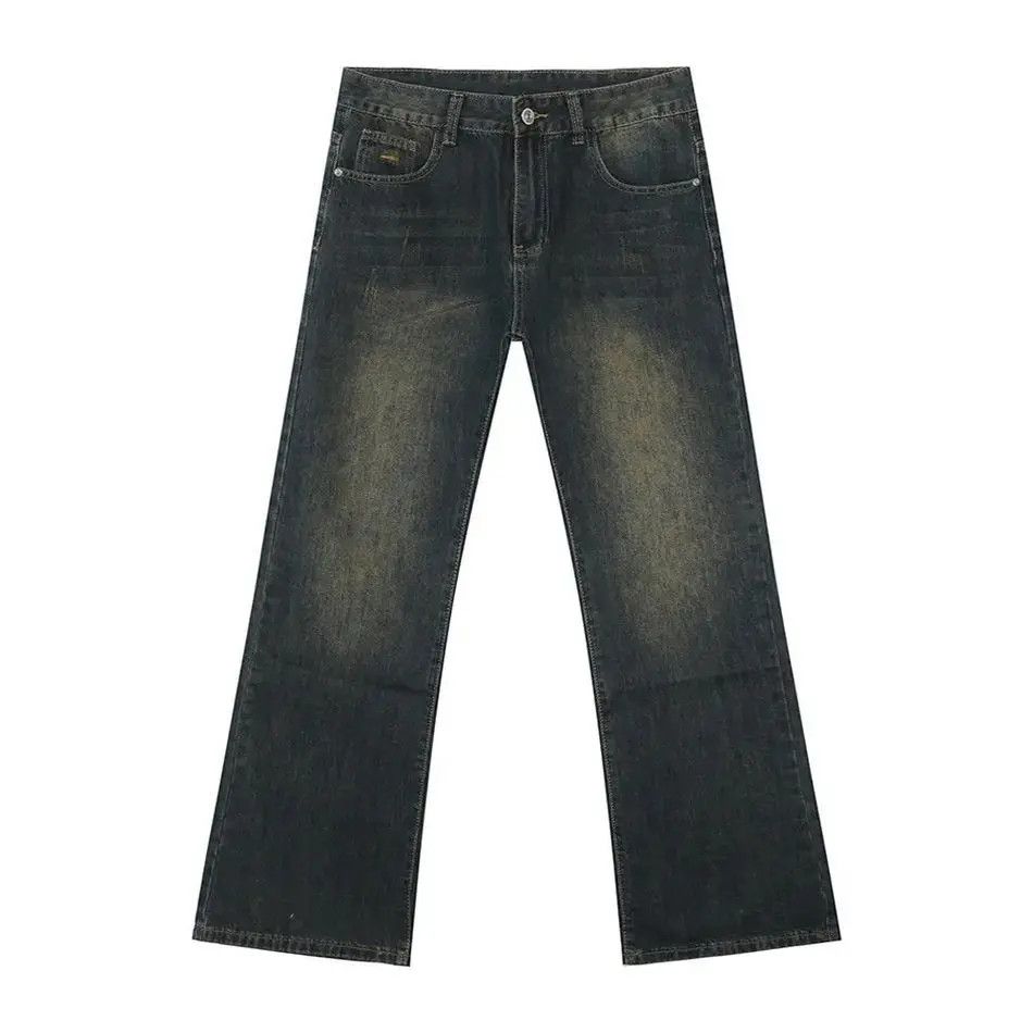 Japanese Brand Retro loose high street micro flared jeans Size US 32 / EU 48 - 5 Thumbnail