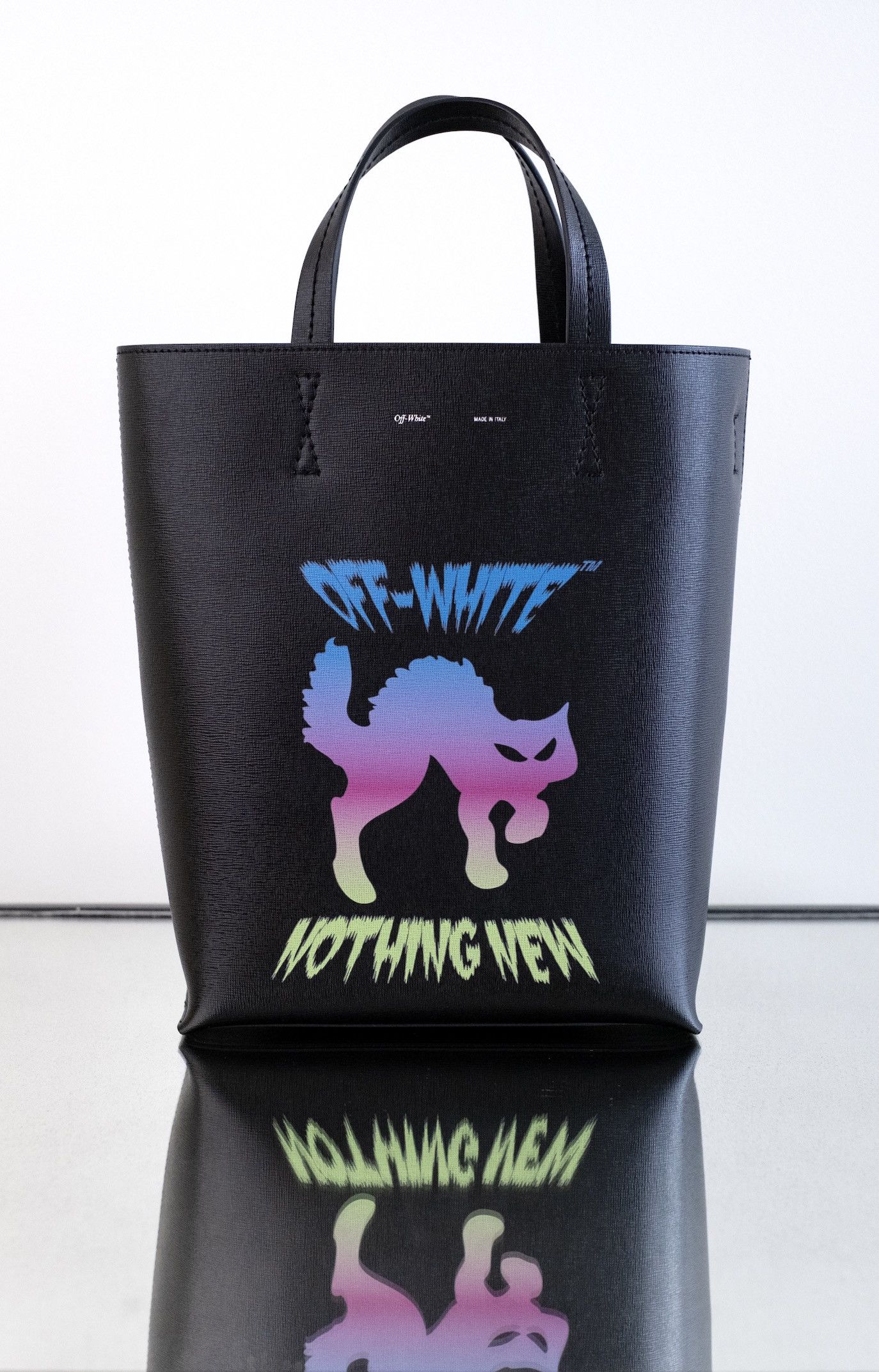 Off-White Off-White Leather Bag NOTHING NEW in Black Size ONE SIZE - 2 Thumbnail