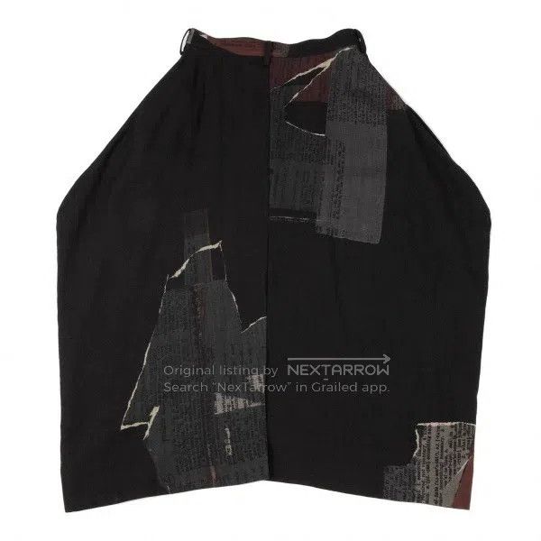 Yohji Yamamoto Yohji Yamamoto size 1 Dictionary Wool Front Button Half Ski Size 23" - 6 Thumbnail