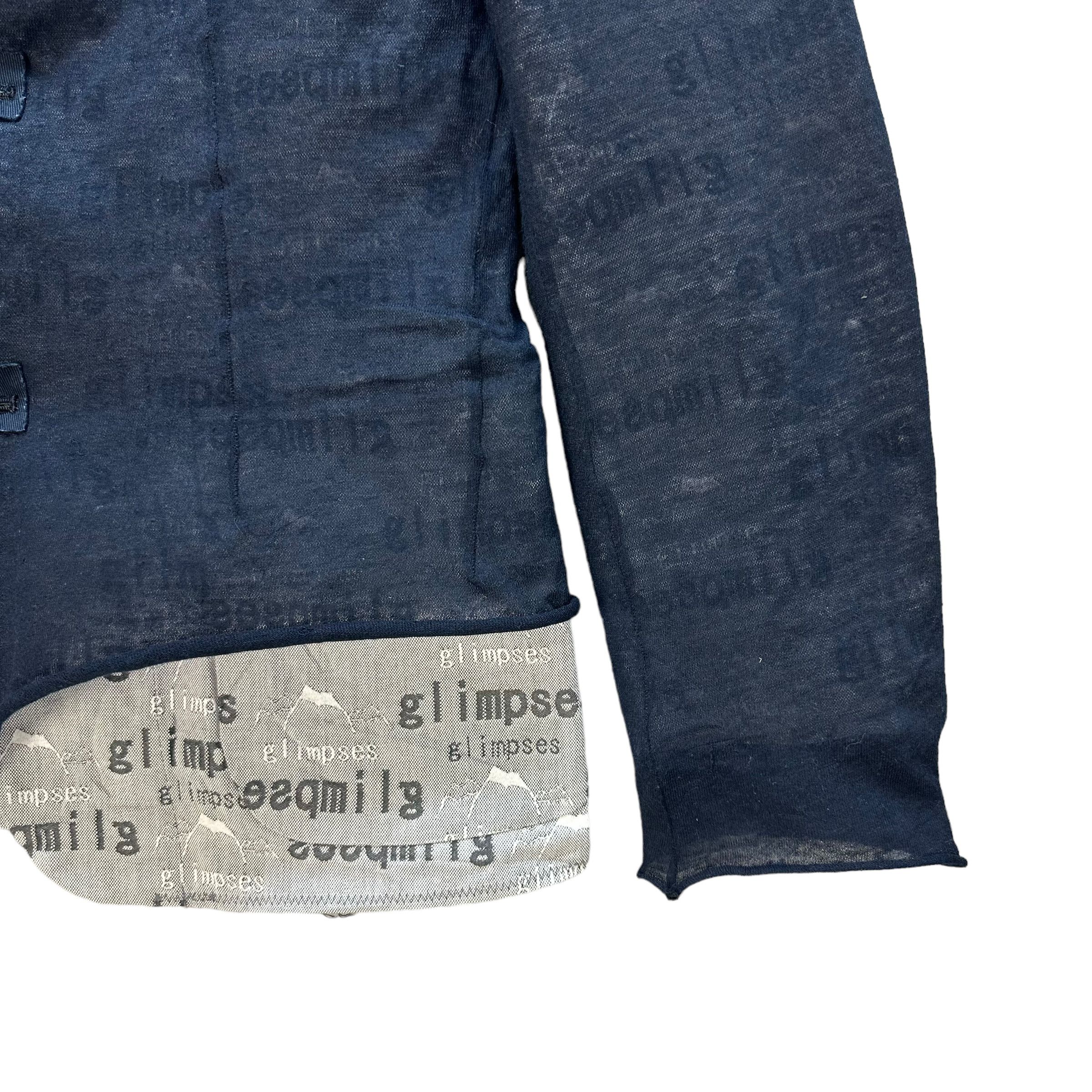 Kolor SS2011 KOLOR GLIMPSES DOUBLE LAYER CASUAL JACKET #8983-44 Size US S / EU 44-46 / 1 - 6 Thumbnail