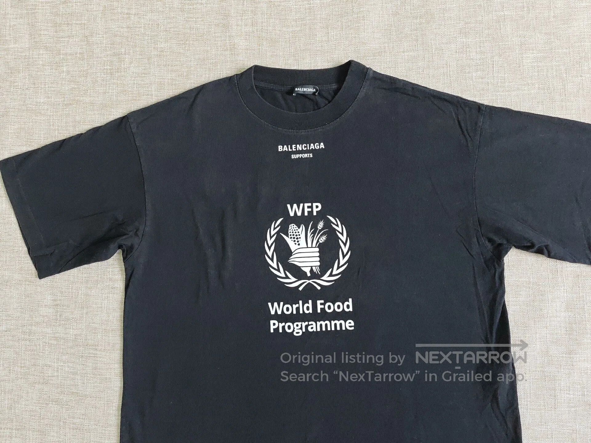 Balenciaga Balenciaga Wheat Ear Short-Sleeve T-Shirt. Size US S / EU 44-46 / 1 - 2 Thumbnail