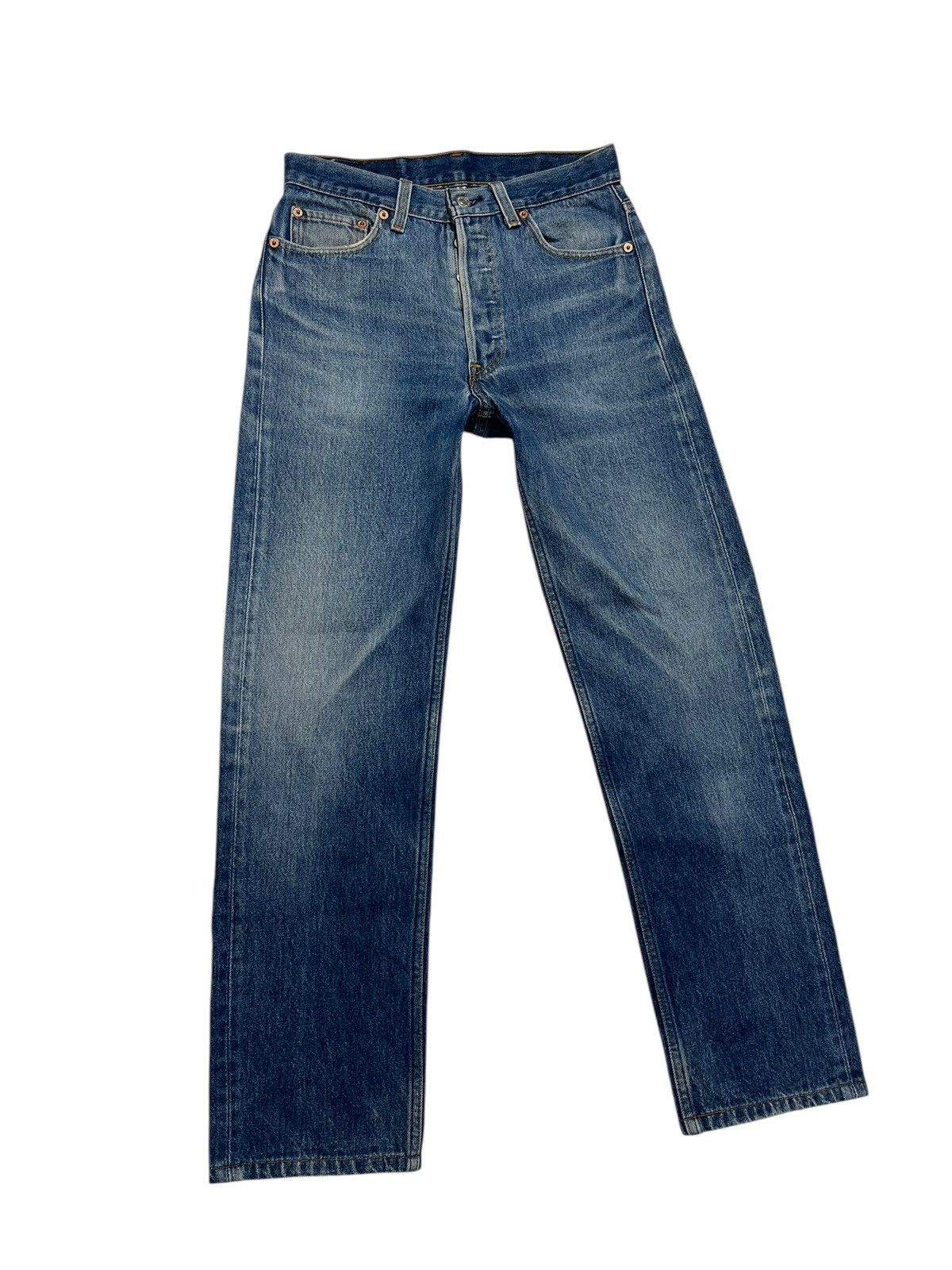 Levi's Vintage Clothing VINTAGE LEVIS 501 90s JEANS Size US 28 / EU 44 - 1 Thumbnail