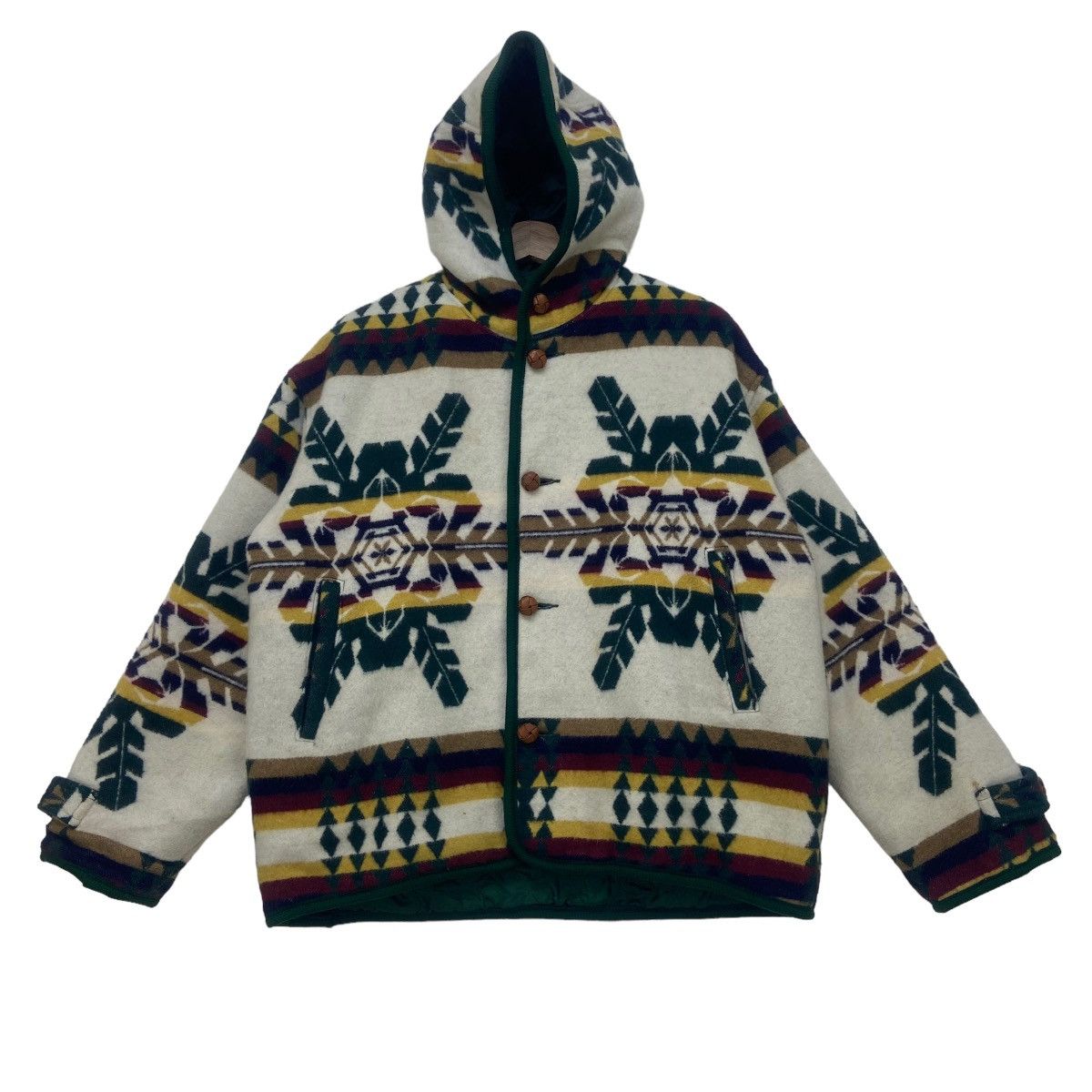 Japanese Brand Vintage Dagmont Farm Japanese Native Oversize Wool Jacket Size US S / EU 44-46 / 1 - 1 Thumbnail