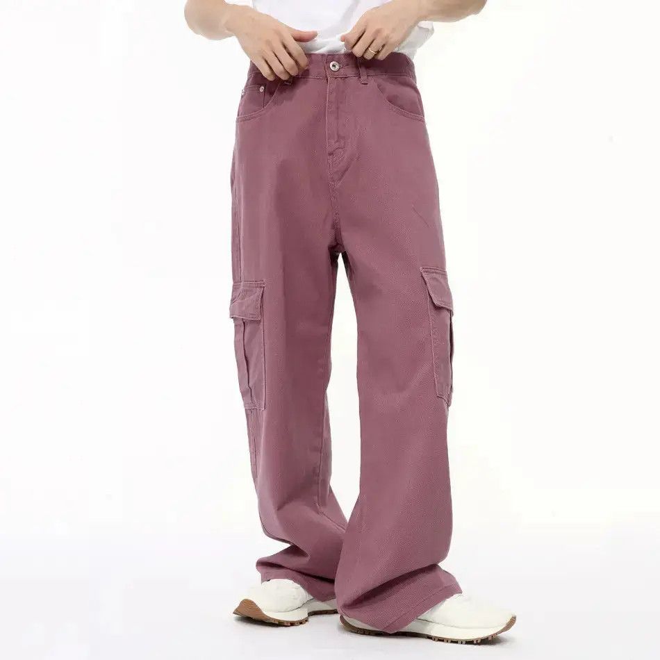 Japanese Brand Retro purple loose wide leg jeans Size US 32 / EU 48 - 3 Thumbnail