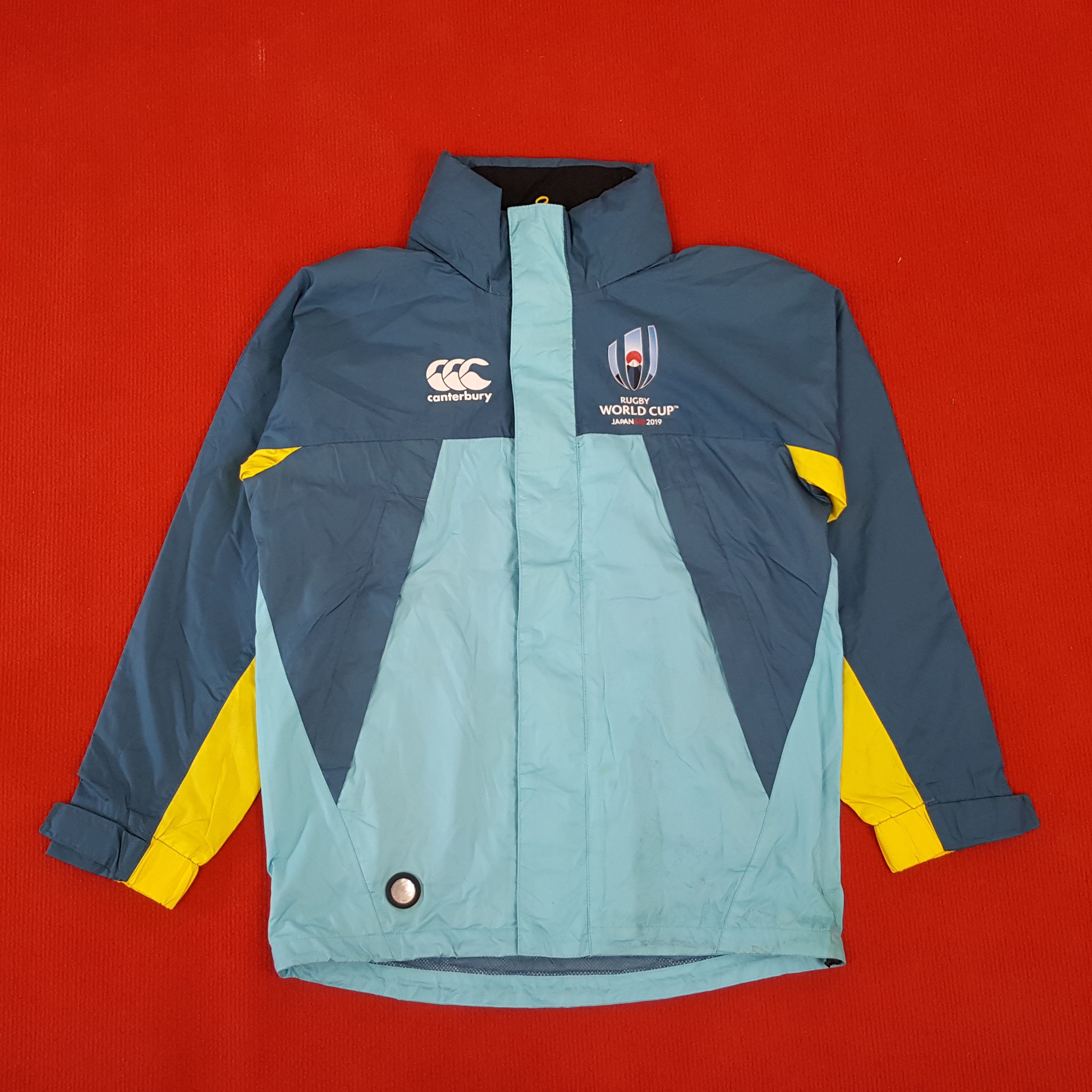 Canterbury of New Zealand × DHL × Vintage Rugby World Cup Japan 2019 Windbreaker Jacket Size US M / EU 48-50 / 2 - 3 Thumbnail