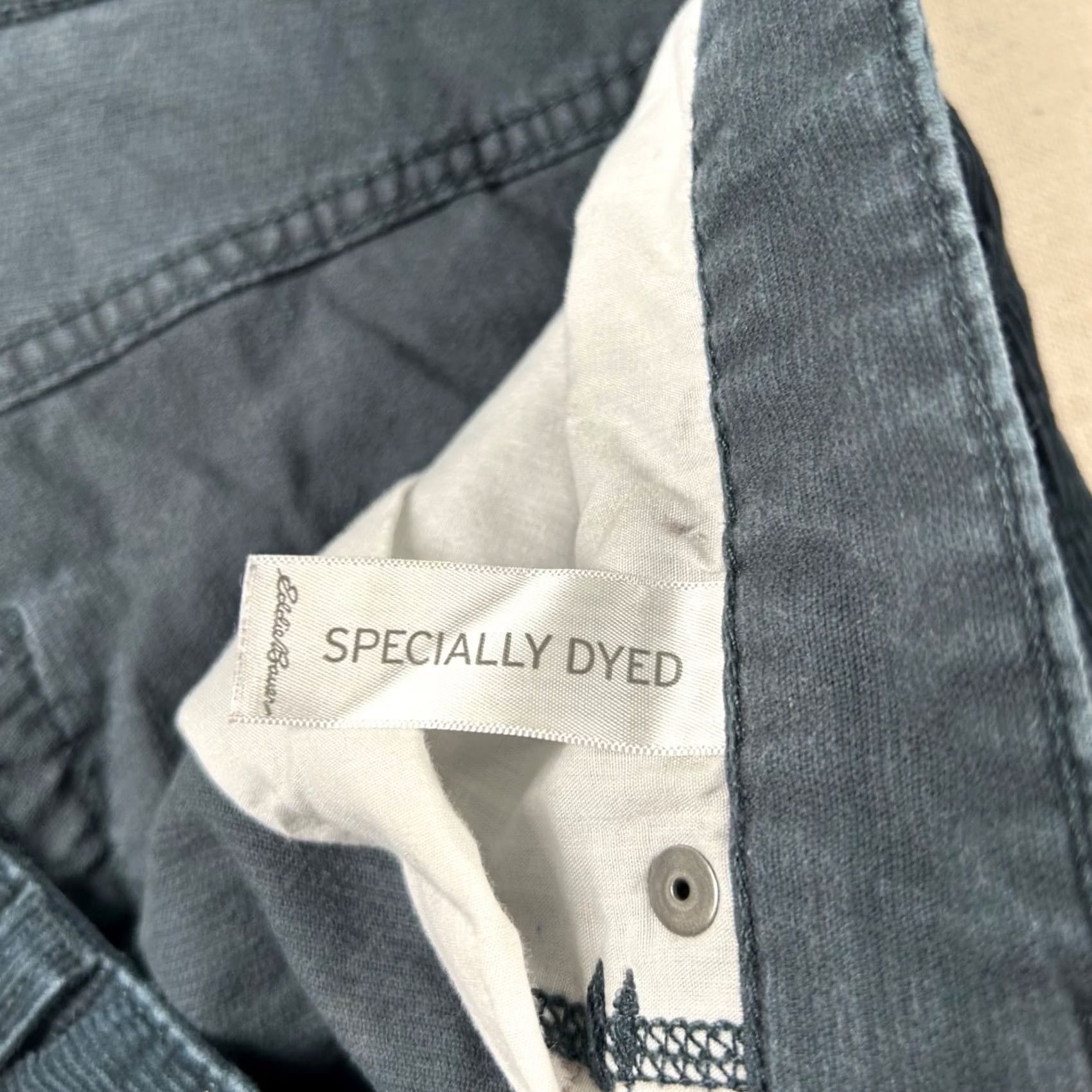 Eddie Bauer Eddie Bauer Pants Mens 38x32 Corduroy Classic Blue Straight 5-Pocket Button Zip Size US 38 / EU 54 - 6 Thumbnail
