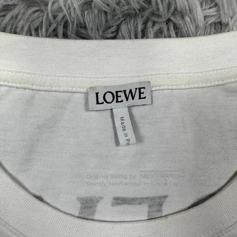 Loewe Loewe Pizza Print Pattern Back Letter Logo Short Sleeve Size US XL / EU 56 / 4 - 3 Thumbnail
