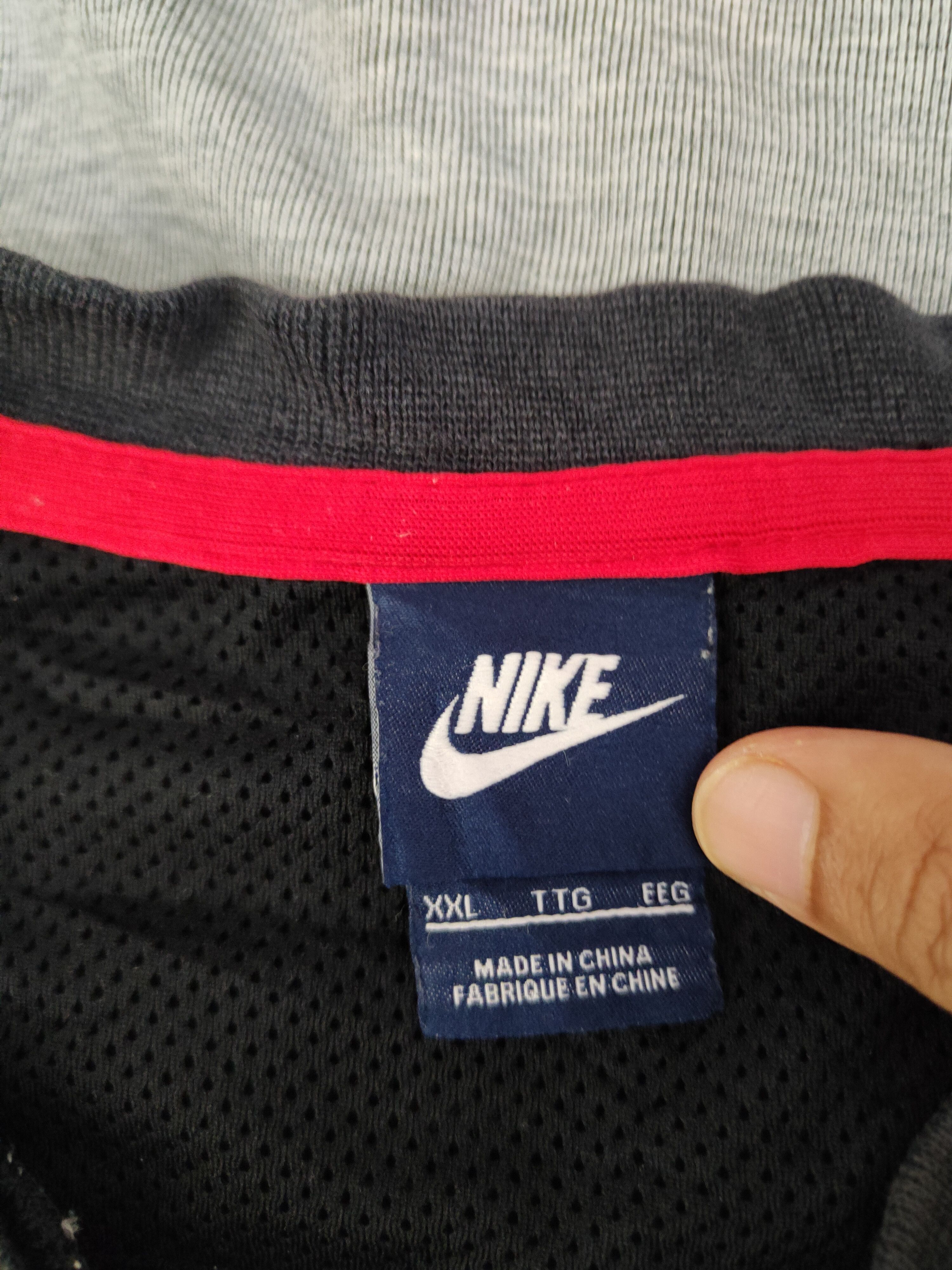 Nike × Vintage Nike Gray Black Sweatshirts #S2625 Size XXL / US 16-18 / IT 52-54 - 13 Thumbnail