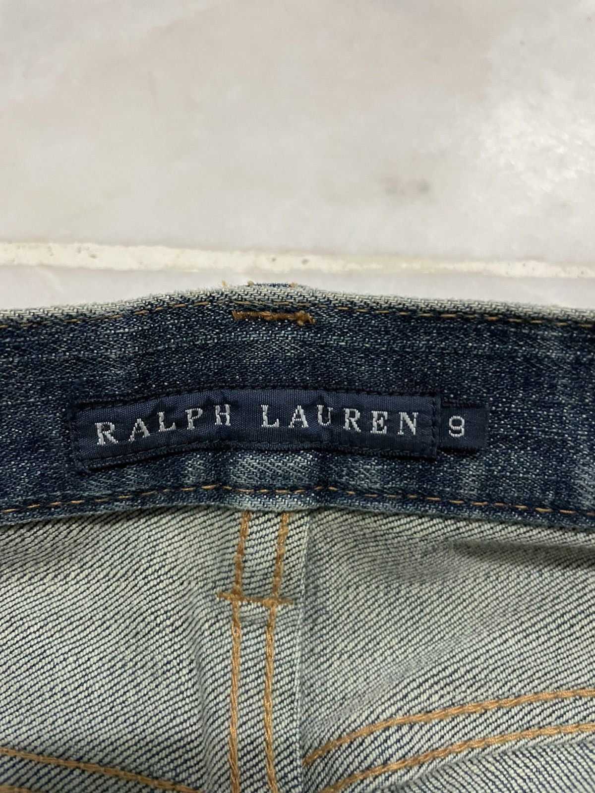 Vintage 💥Flared💥Vintage 90’S Ralph Lauren Mud-Wash Bootcut Classic Size 28" / US 6 / IT 42 - 6 Thumbnail