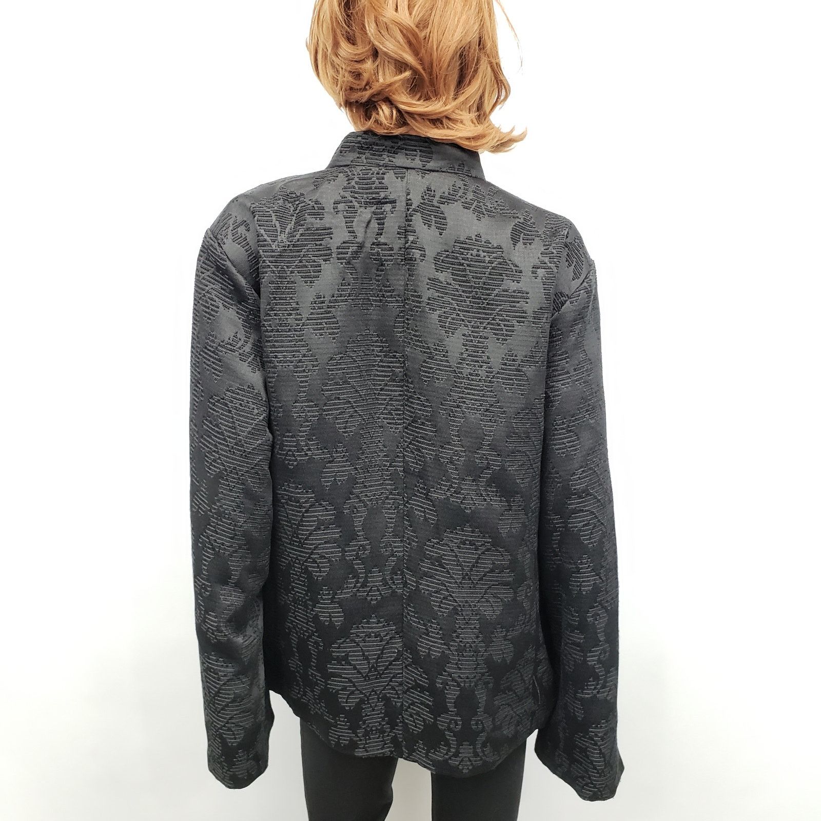 Other ERIN LONDON Jacquard Brocade Jacket Plus Size 2X Lined Size XXL / US 16-18 / IT 52-54 - 10 Thumbnail