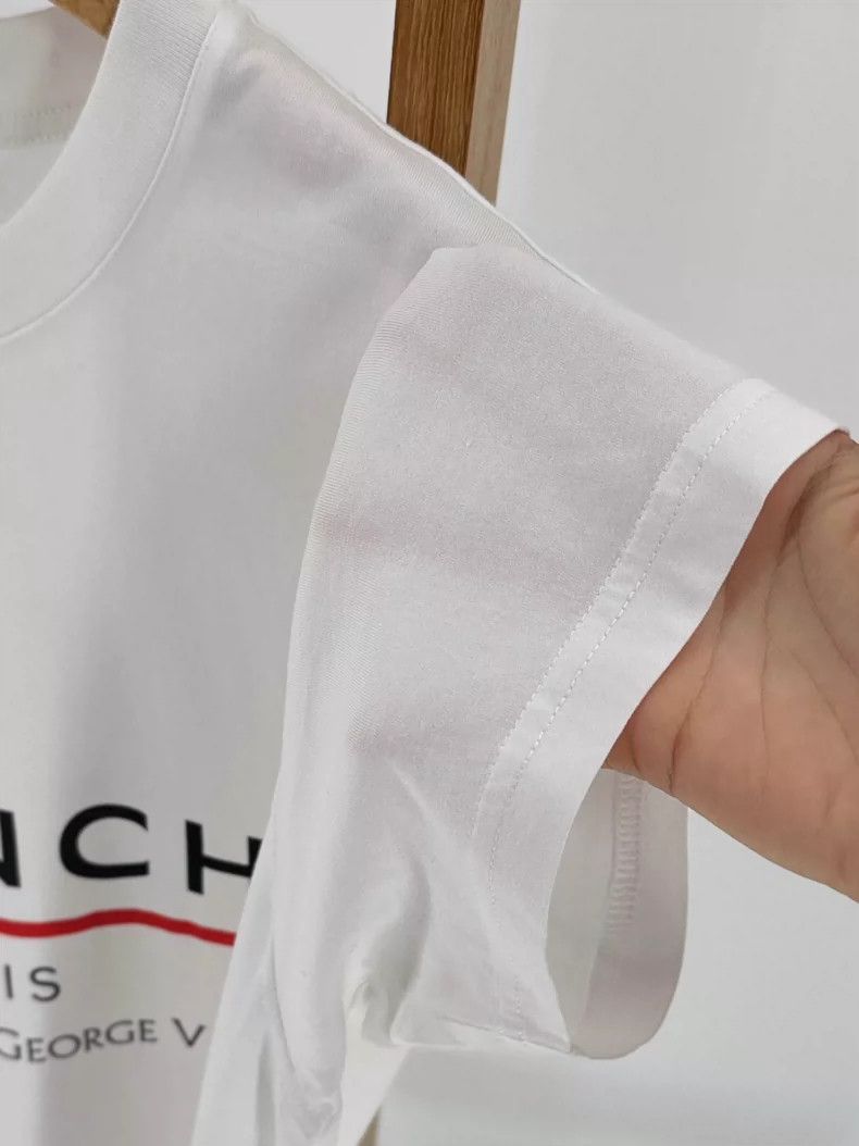 Givenchy Givenchy White Cotton Loose Fit Short Sleeve T-Shirt Size US XS / EU 42 / 0 - 4 Thumbnail