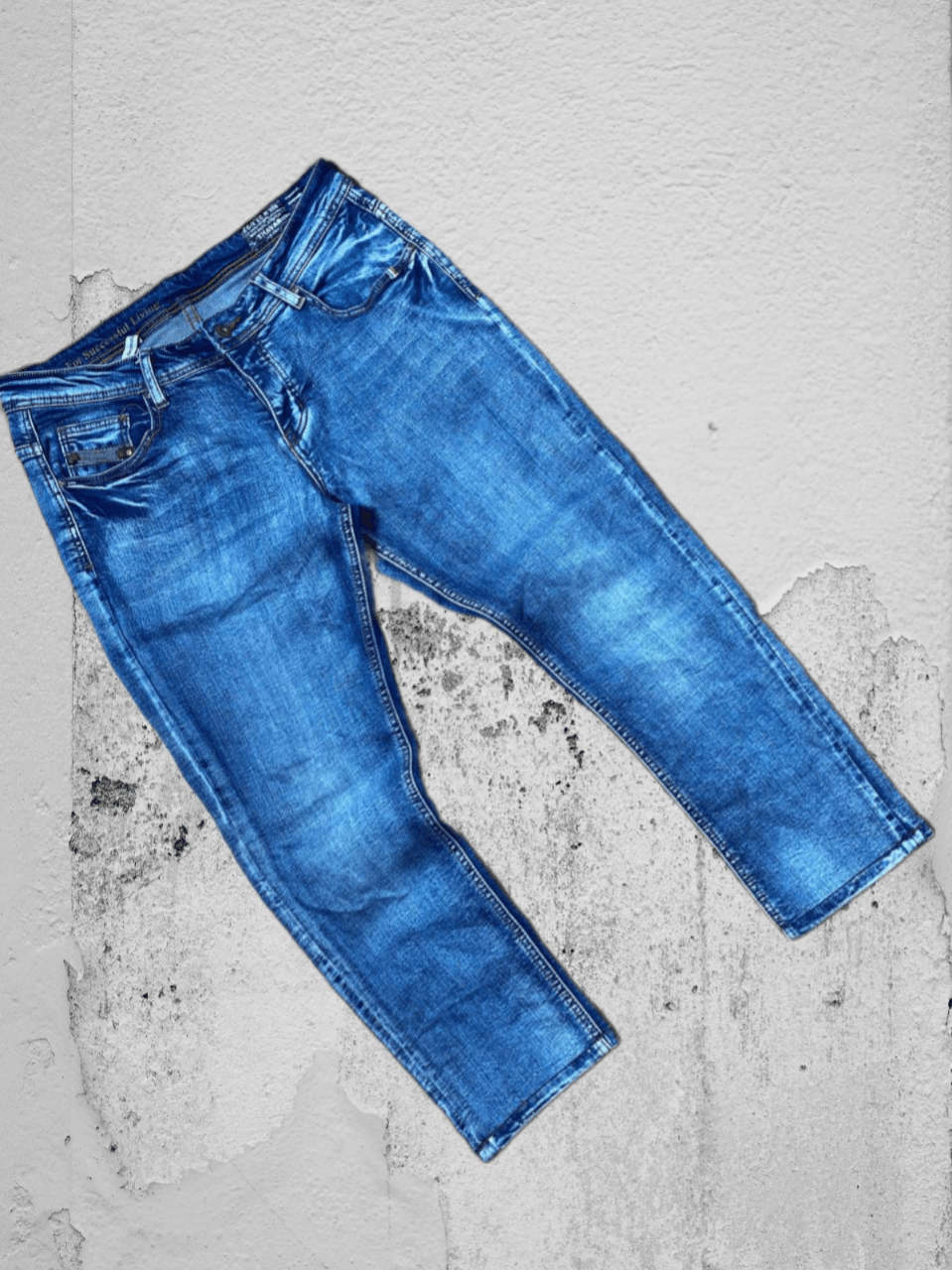 Diesel × Vintage BAGGY DENIM Diesel Pants Mom Jeans Blue Vintage Y2k Style Size US 33 - 1 Thumbnail