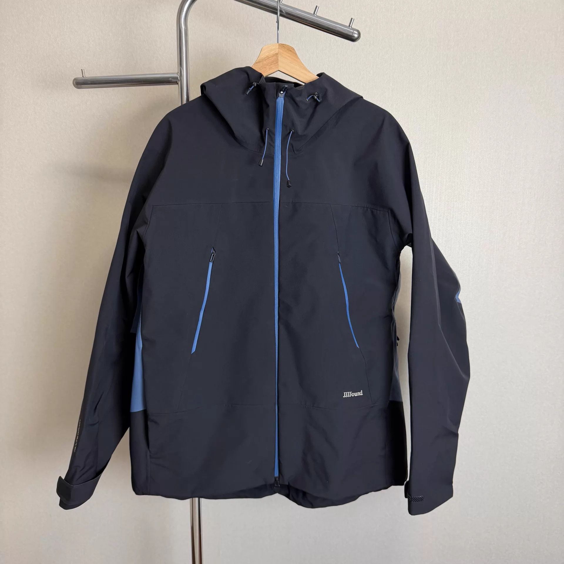 Descente JJJJound x DESCENTE ALLTERRAIN Black & Blue Shell Jacket XXL Size US XL / EU 56 / 4 - 1 Thumbnail