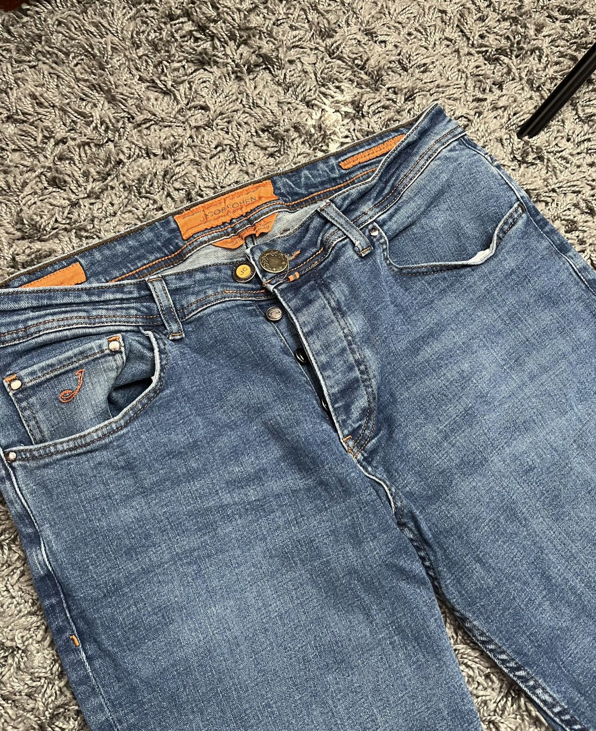 Jacob Cohen Jacob Cohen Bard Slim Luxury Denim - Limited City Edition Size US 34 / EU 50 - 4 Thumbnail