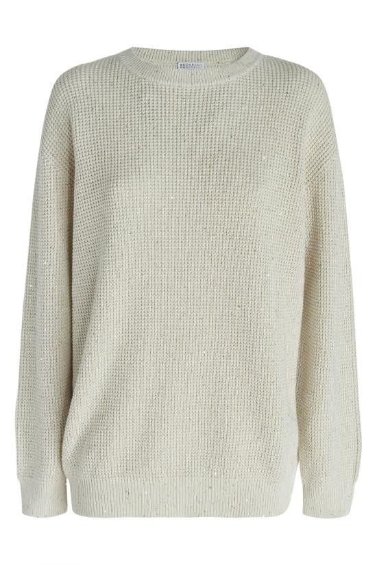 Brunello Cucinelli BRUNELLO CUCINELLI Women Sweater MDV726010 CJ430 Size 3XL / US 20-22 - 1 Thumbnail