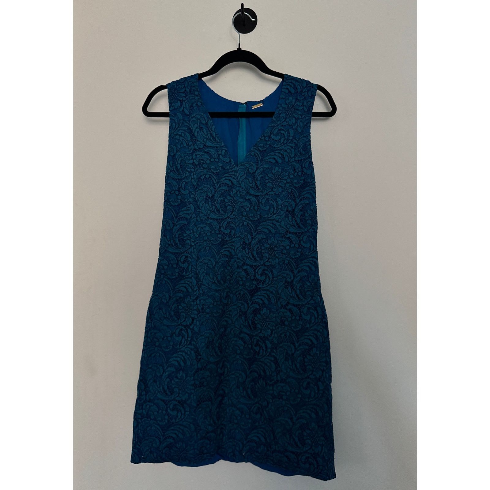 Adam Lippes ADAM LIPPES NWT Lace Sheath Dress Silk Lined V-Neck Size M / US 6-8 / IT 42-44 - 1 Thumbnail