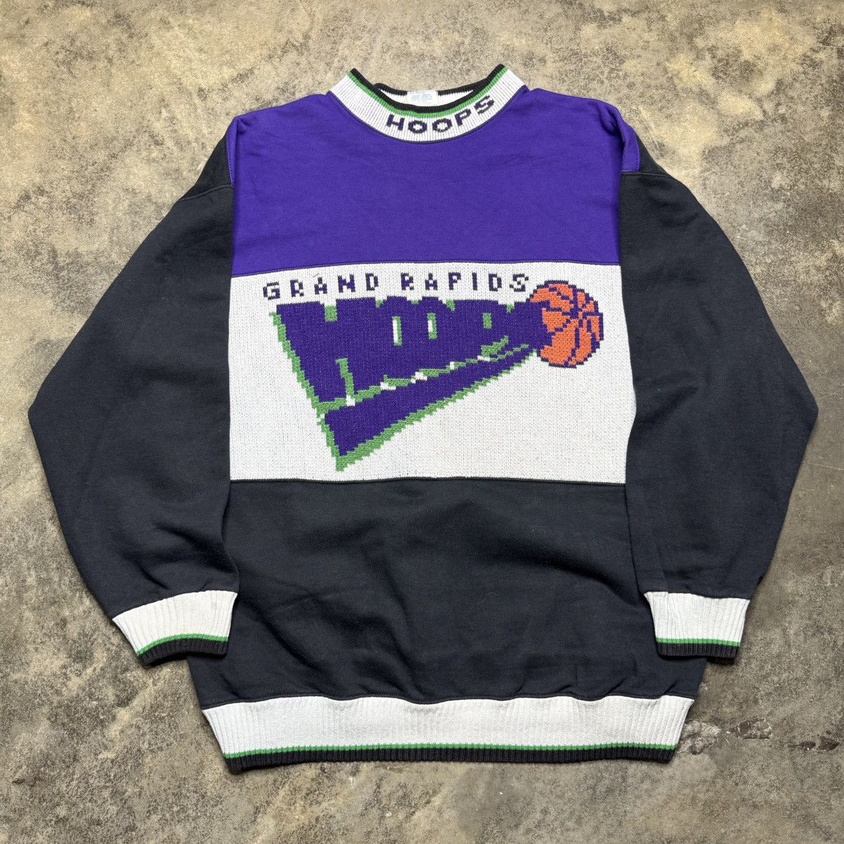Vintage vintage grand rapids hoops baggy basketball tshirt Size US L / EU 52-54 / 3 - 1 Thumbnail