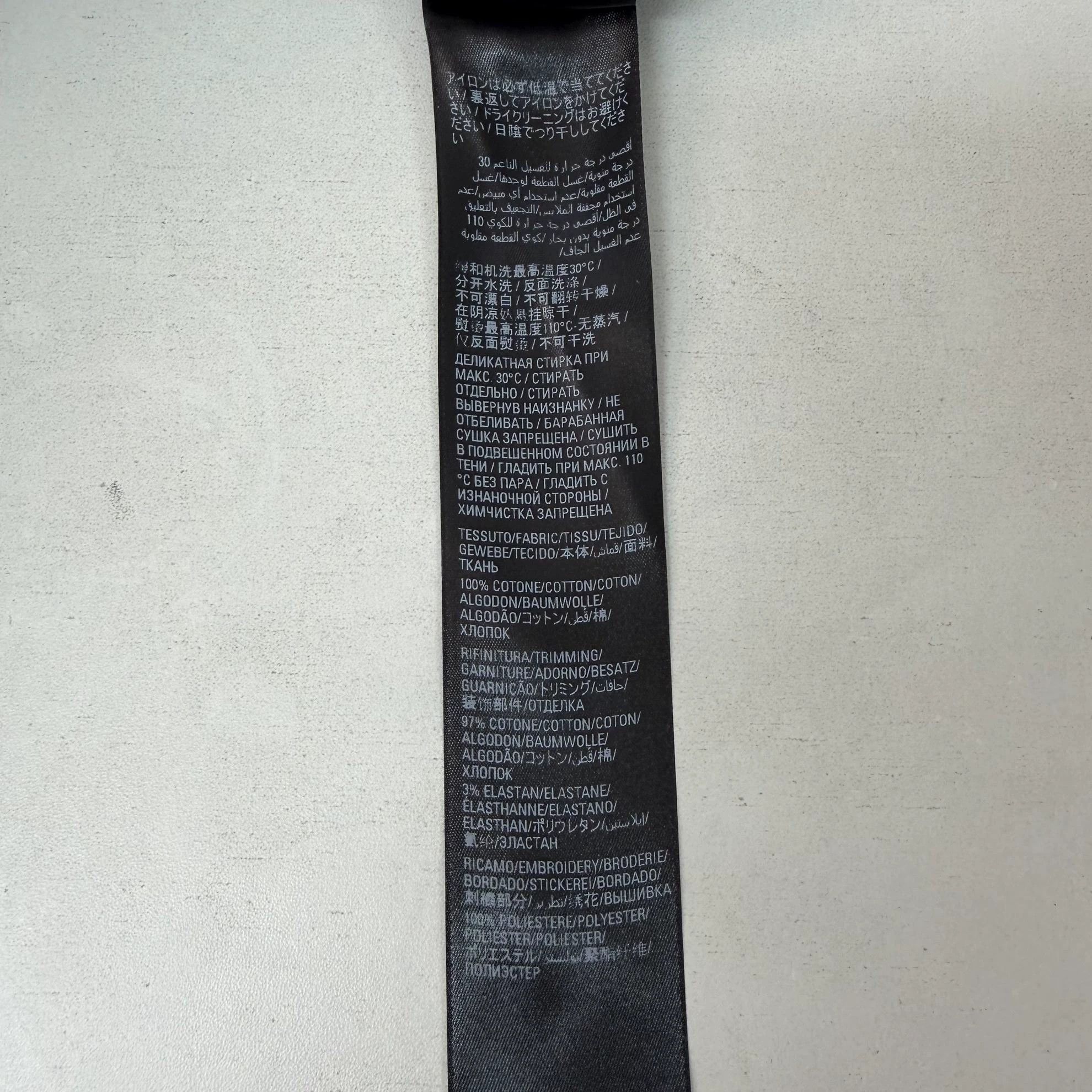 Balenciaga Balenciaga Black Logo TEE S Size US S / EU 44-46 / 1 - 8 Thumbnail